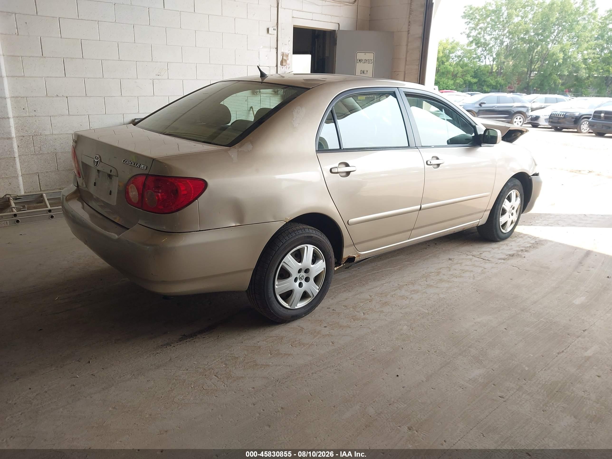 2005 Toyota Corolla Le Tan vin: 1NXBR32E05Z412388