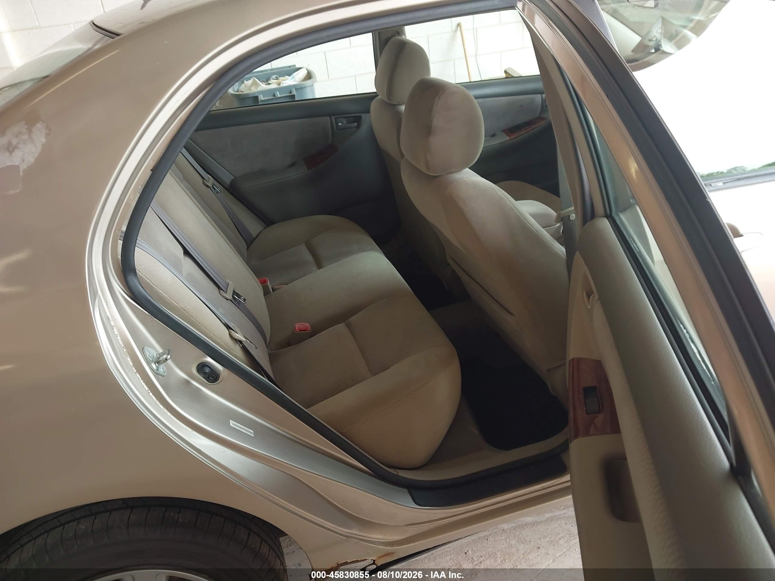2005 Toyota Corolla Le Tan vin: 1NXBR32E05Z412388