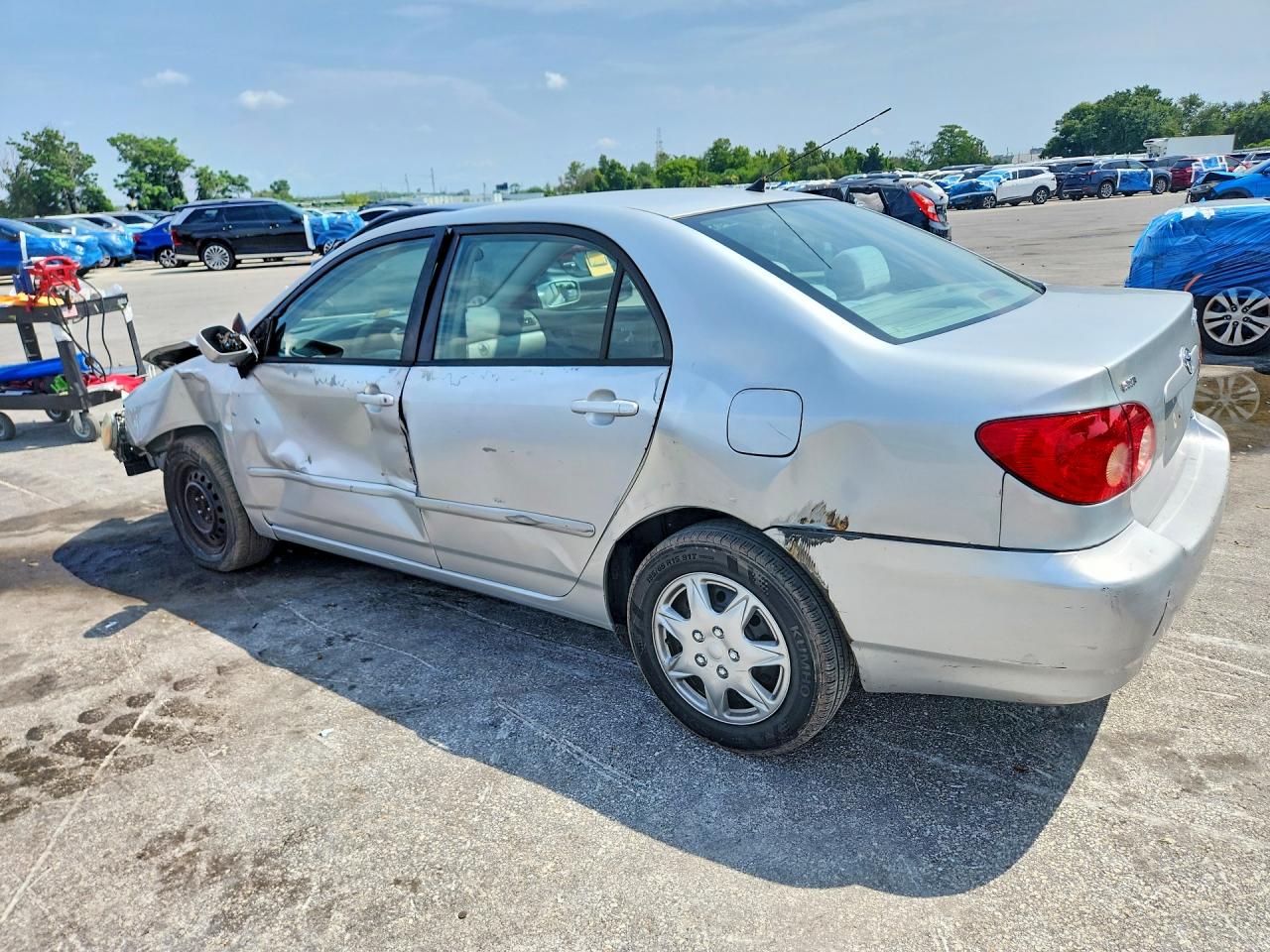 2005 Toyota Corolla Le Silver vin: 1NXBR32E05Z458366