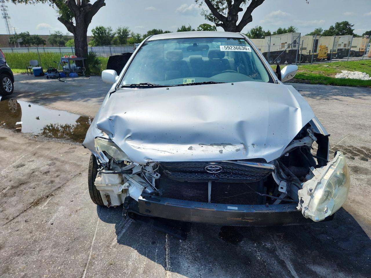 2005 Toyota Corolla Le Silver vin: 1NXBR32E05Z458366