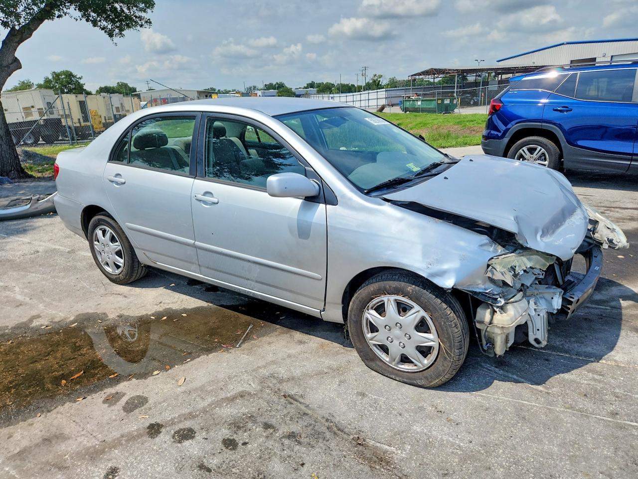 2005 Toyota Corolla Le Silver vin: 1NXBR32E05Z458366