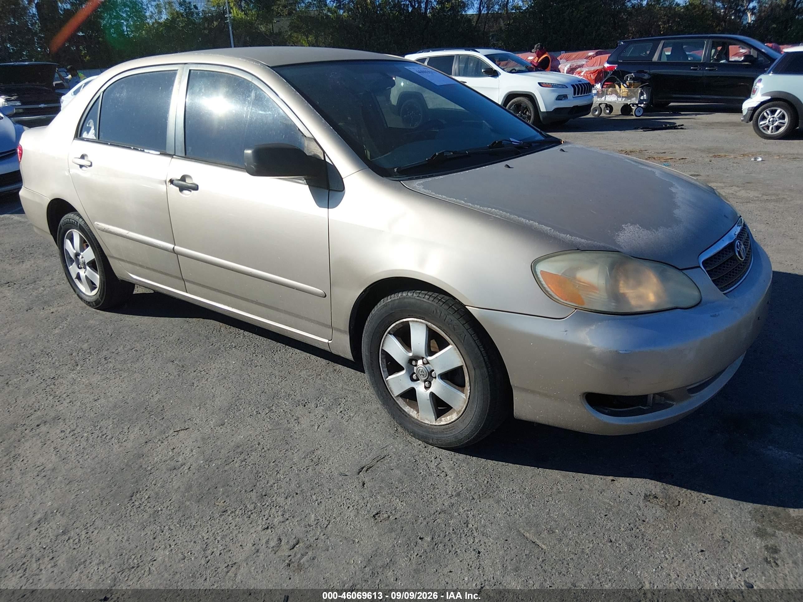 2005 Toyota Corolla Le Champagne vin: 1NXBR32E05Z488564