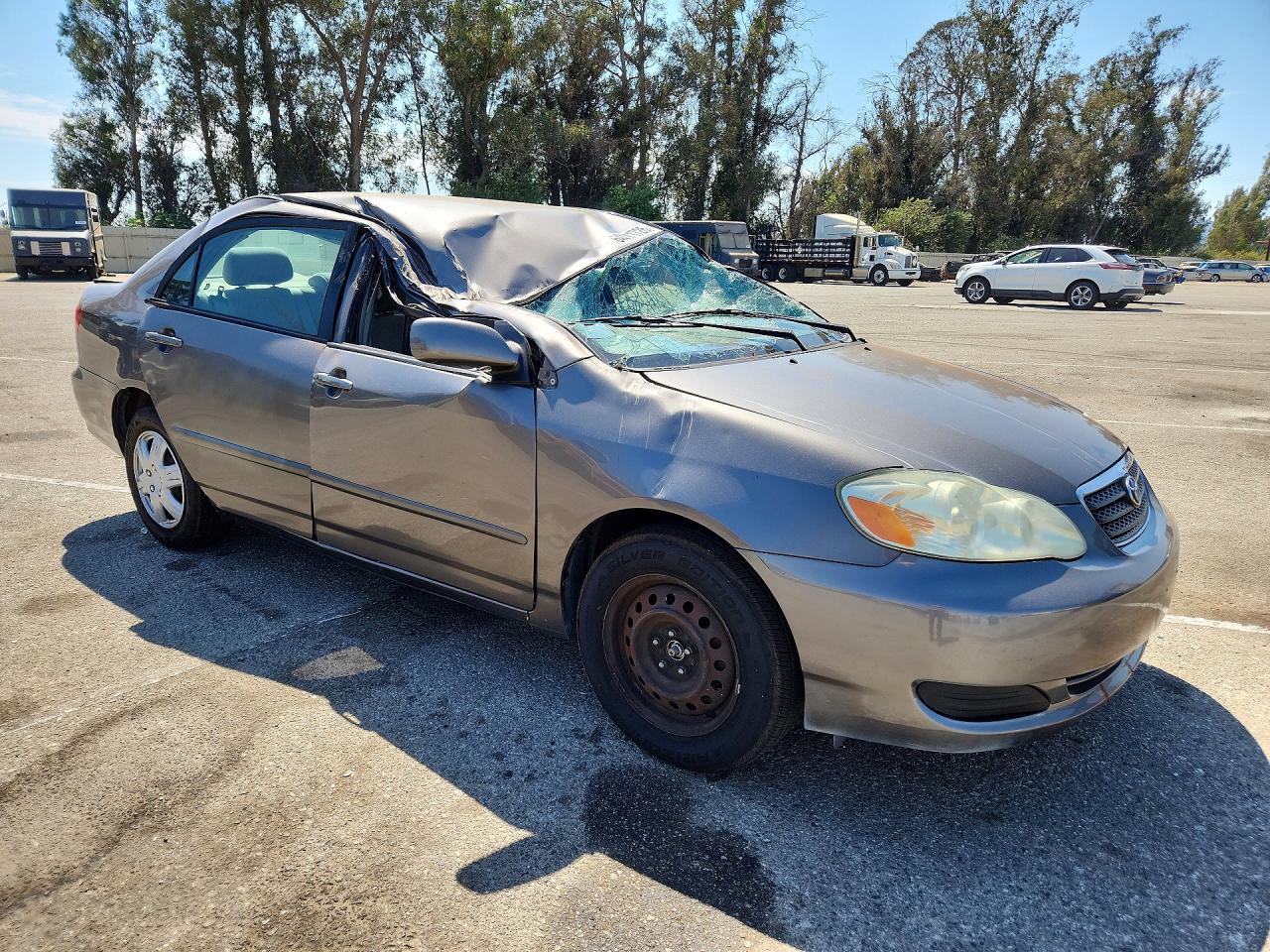 2005 Toyota Corolla Le Gray vin: 1NXBR32E05Z507954