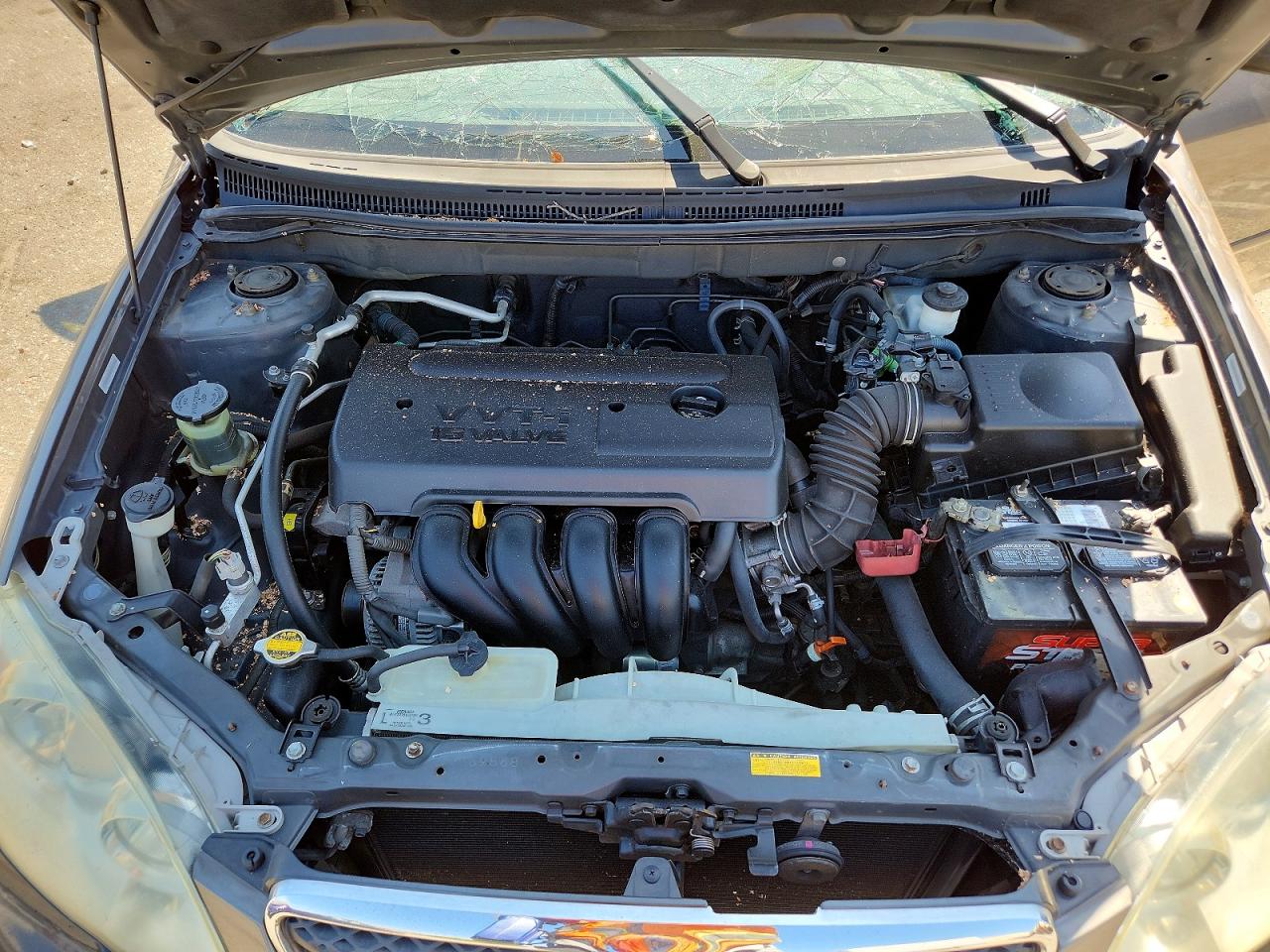 2005 Toyota Corolla Le Gray vin: 1NXBR32E05Z507954