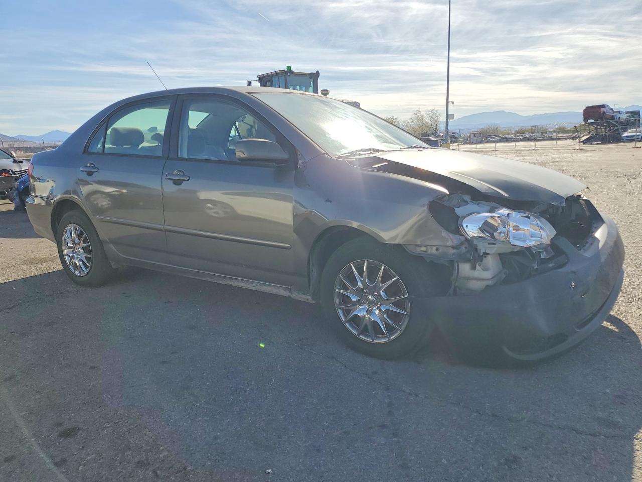 2005 Toyota Corolla Le Gray vin: 1NXBR32E05Z557429