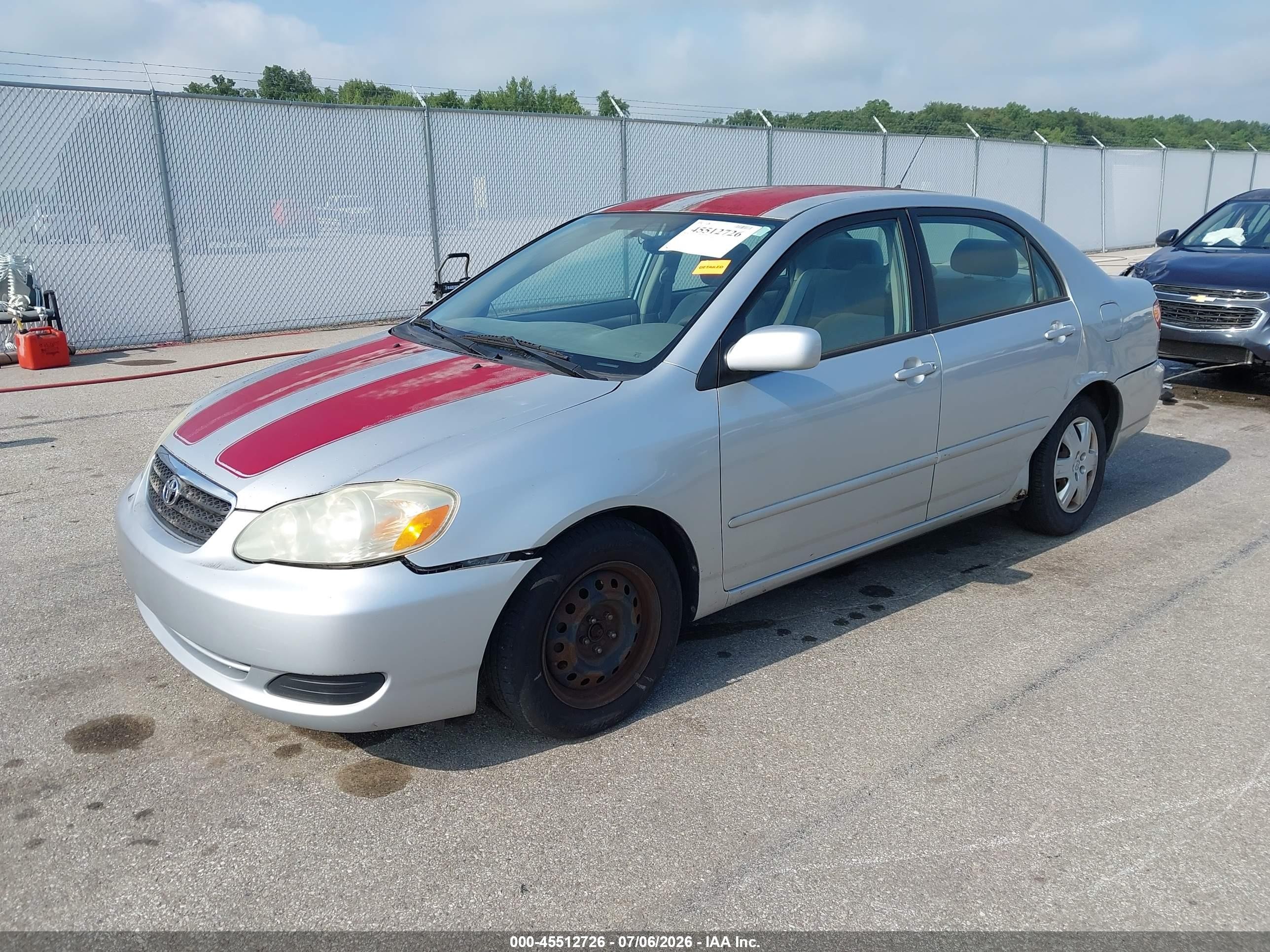2006 Toyota Corolla Le Silver vin: 1NXBR32E06Z639775