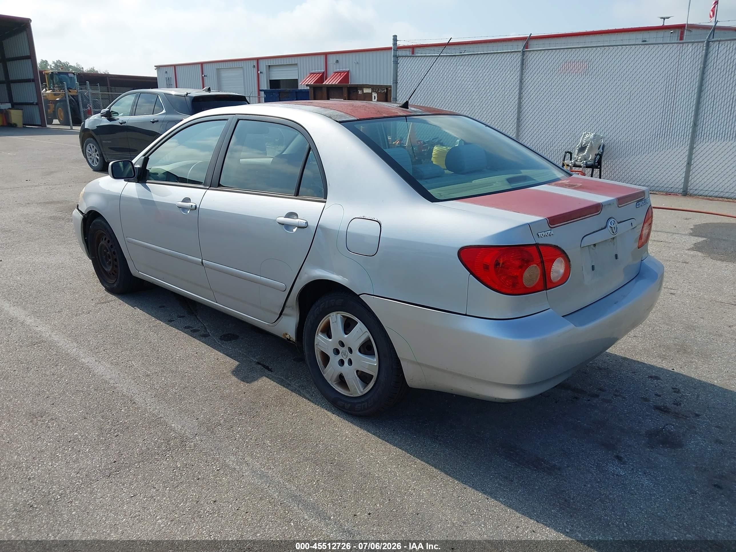 2006 Toyota Corolla Le Silver vin: 1NXBR32E06Z639775