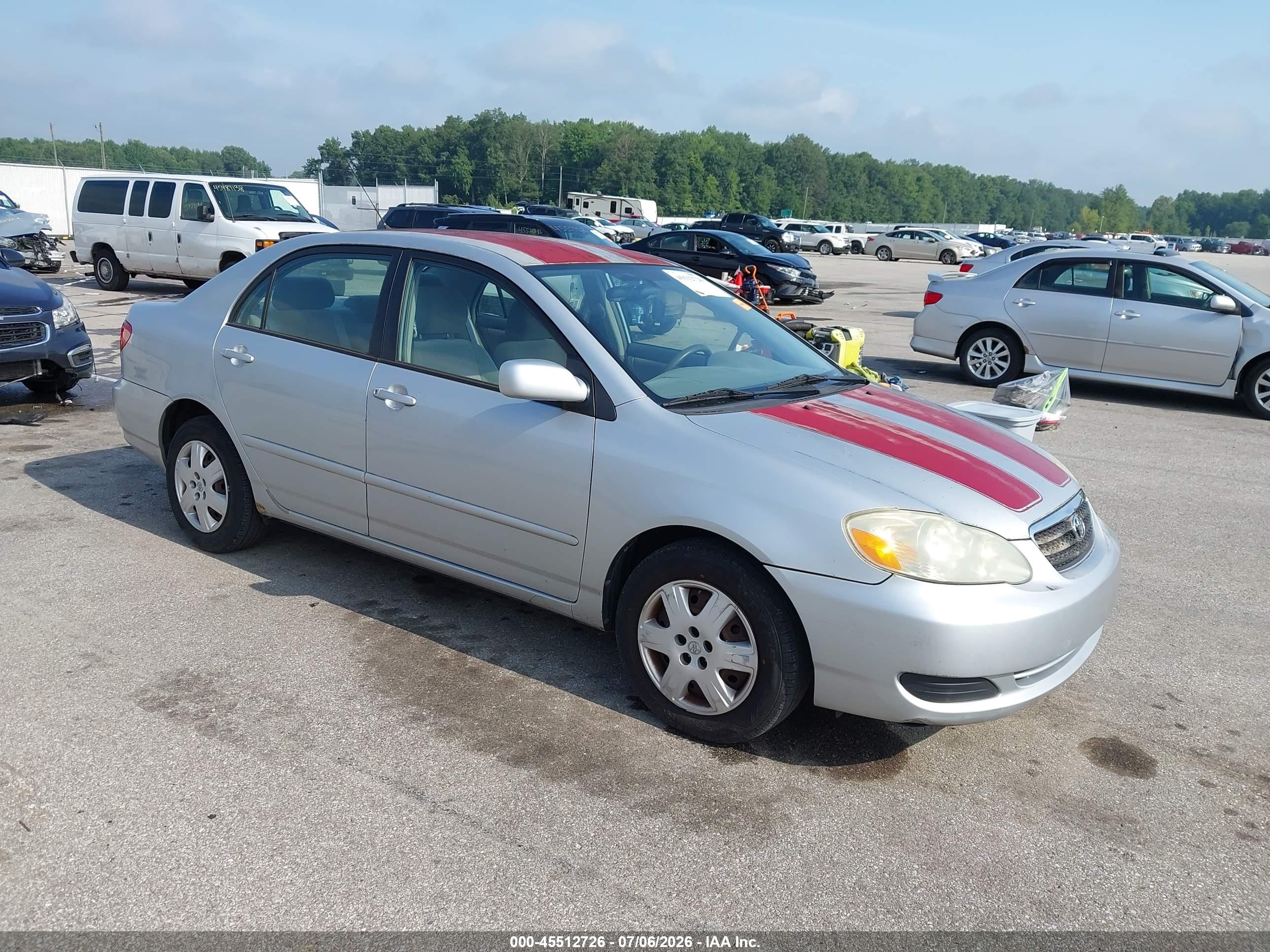 2006 Toyota Corolla Le Silver vin: 1NXBR32E06Z639775