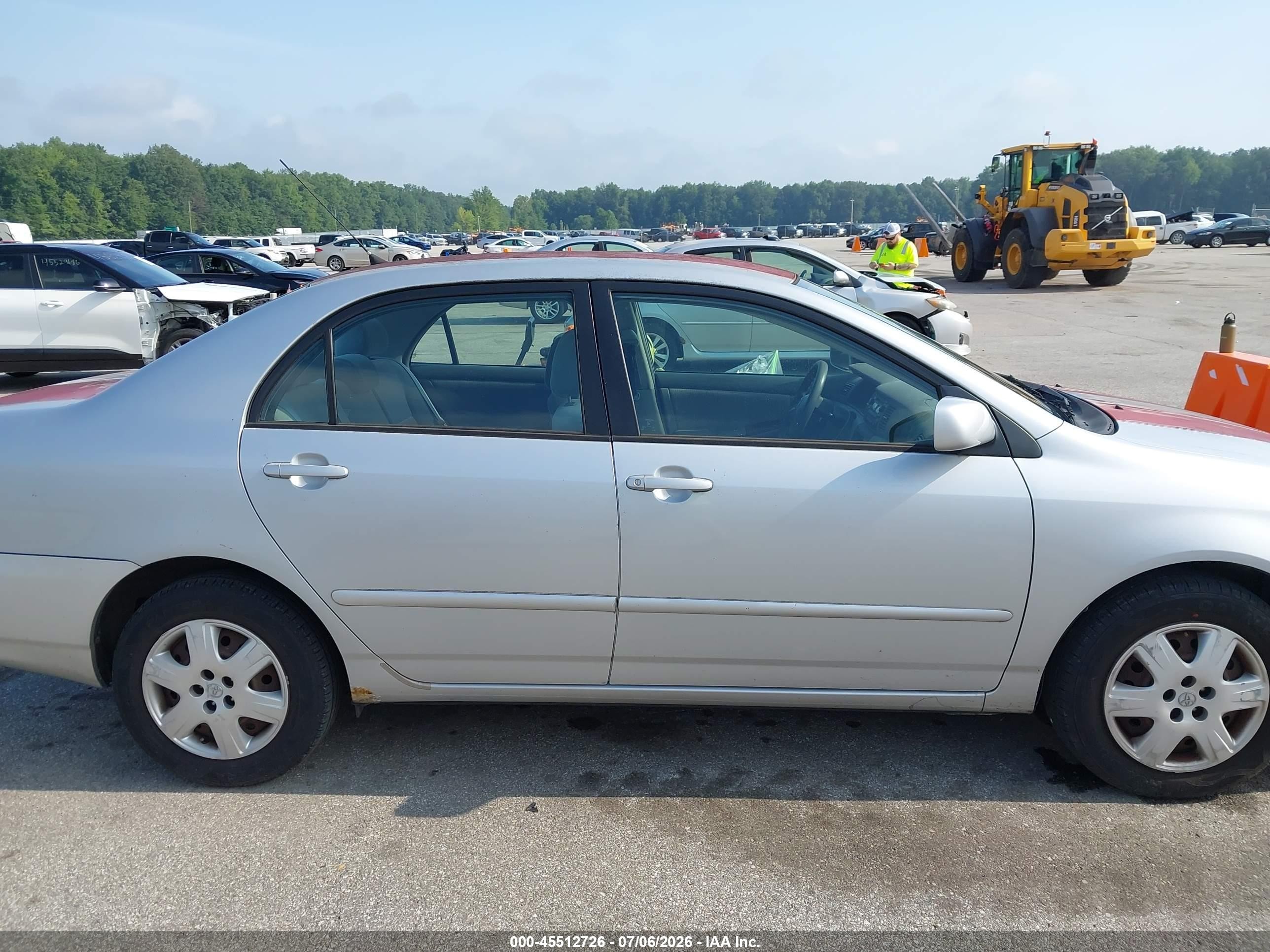 2006 Toyota Corolla Le Silver vin: 1NXBR32E06Z639775