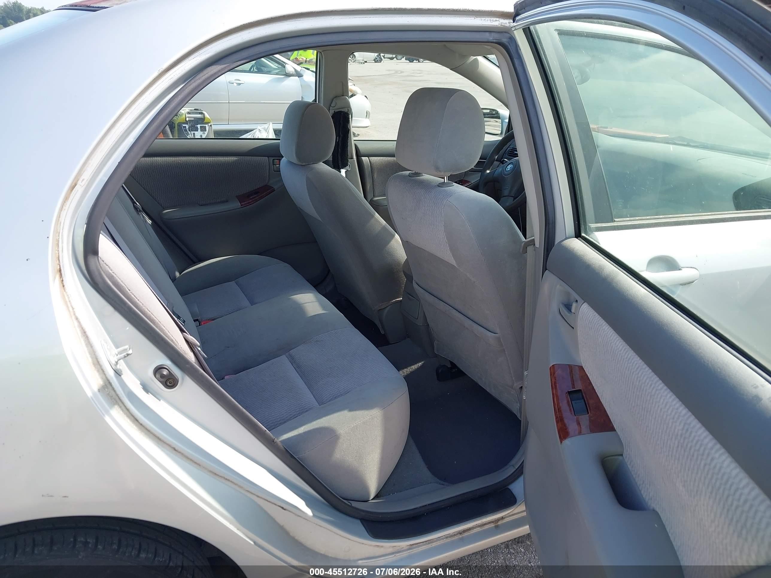 2006 Toyota Corolla Le Silver vin: 1NXBR32E06Z639775