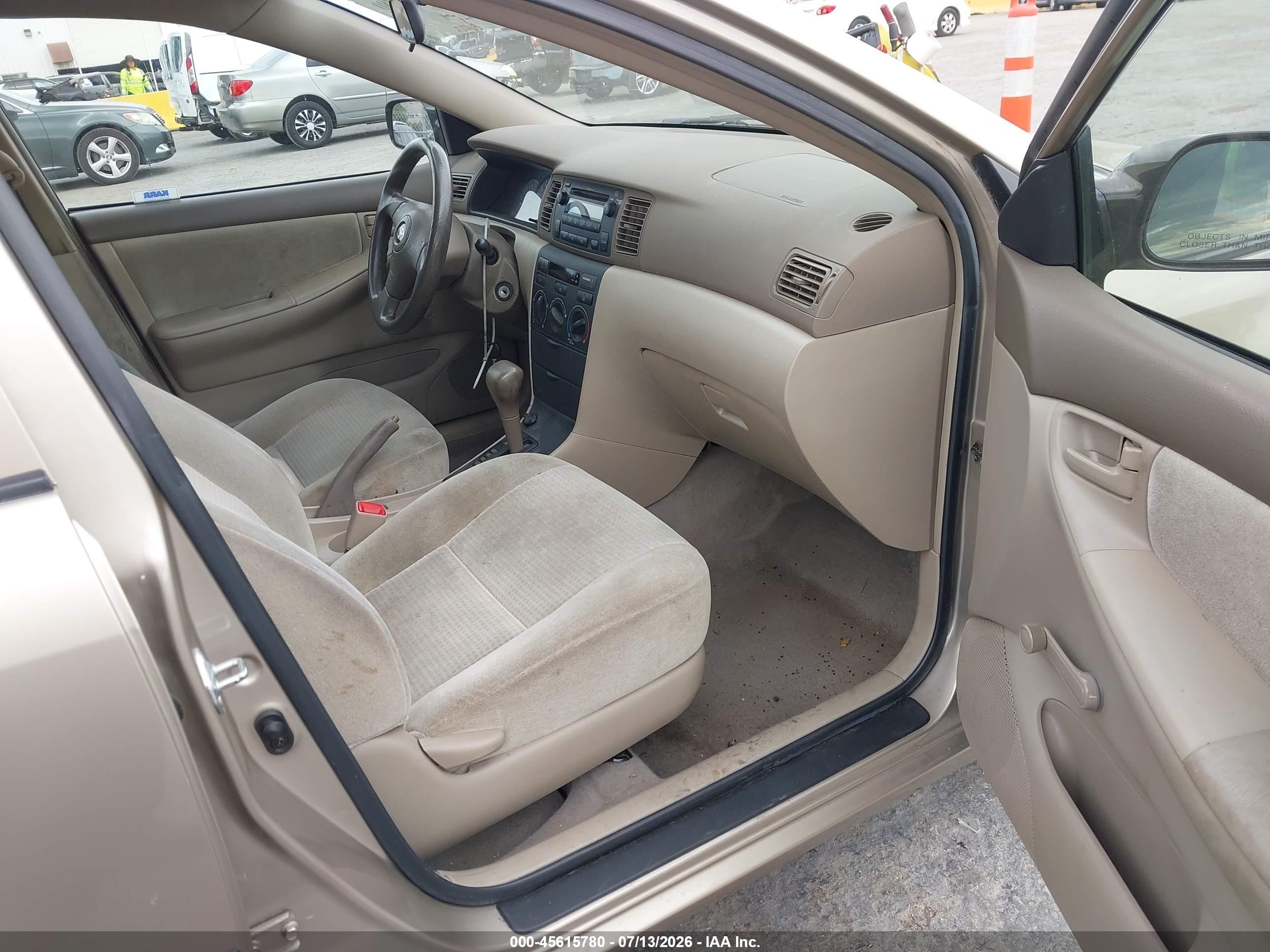 2006 Toyota Corolla Ce Gold vin: 1NXBR32E06Z653885