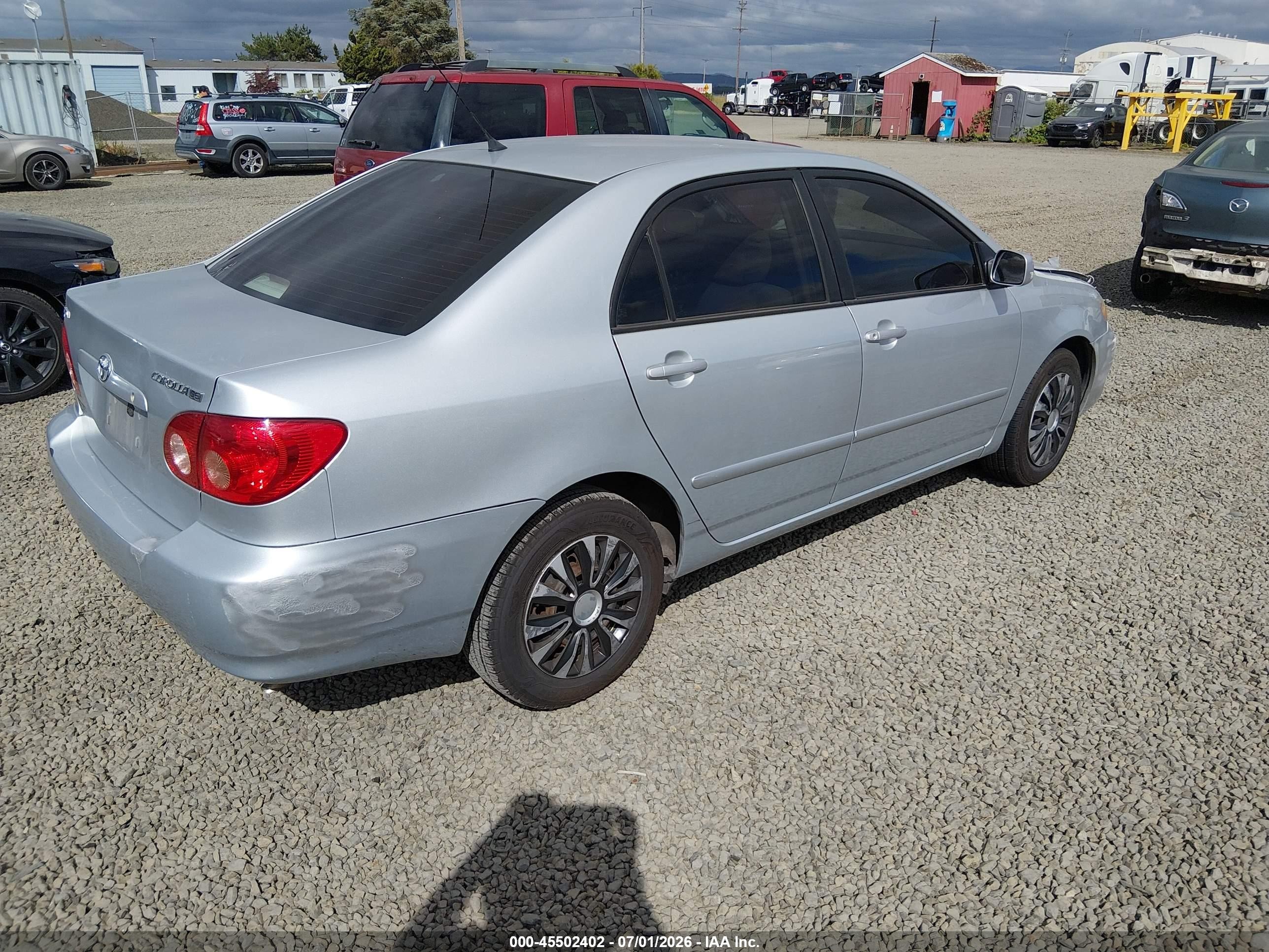 2006 Toyota Corolla Le Серый vin: 1NXBR32E06Z693111