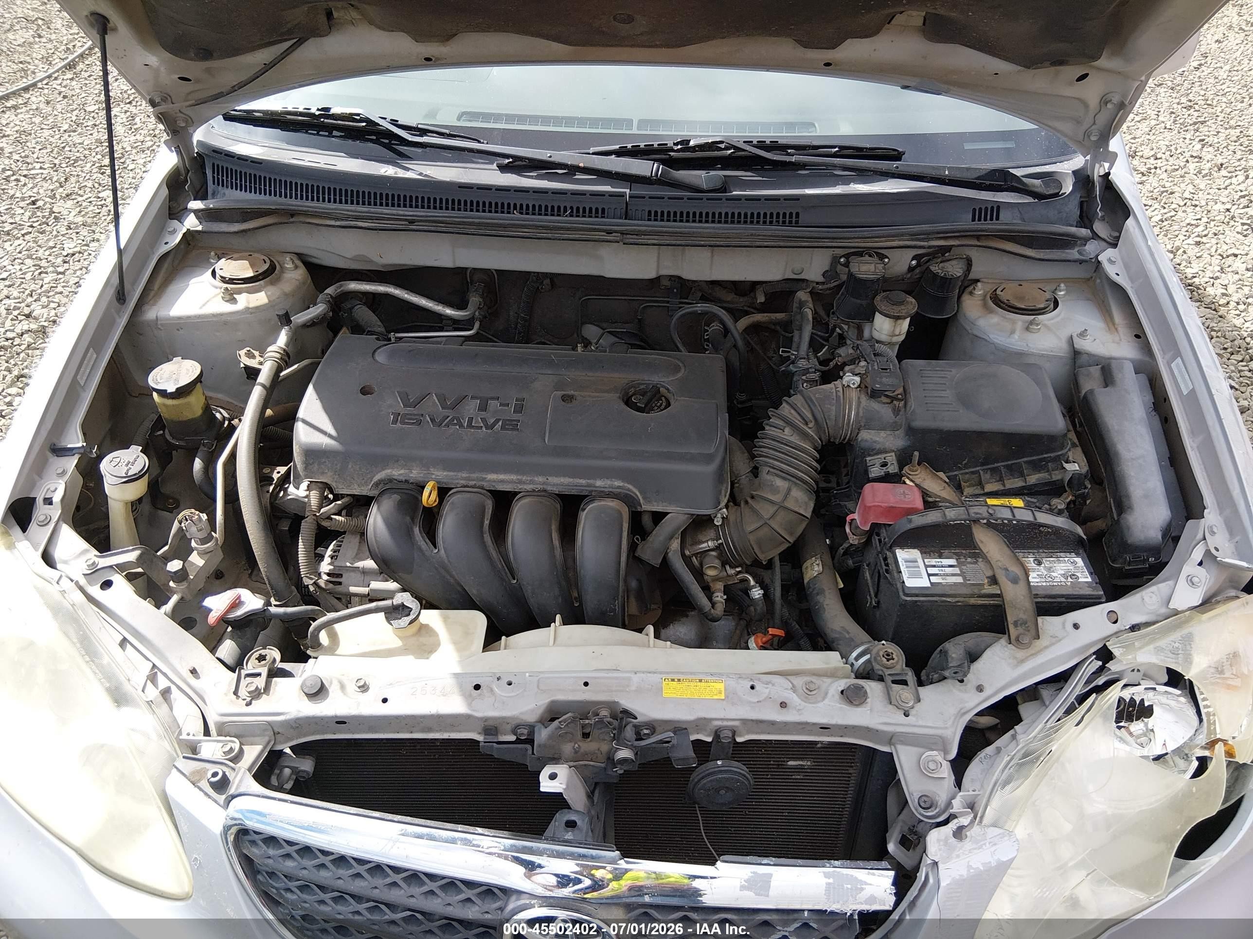 2006 Toyota Corolla Le Серый vin: 1NXBR32E06Z693111