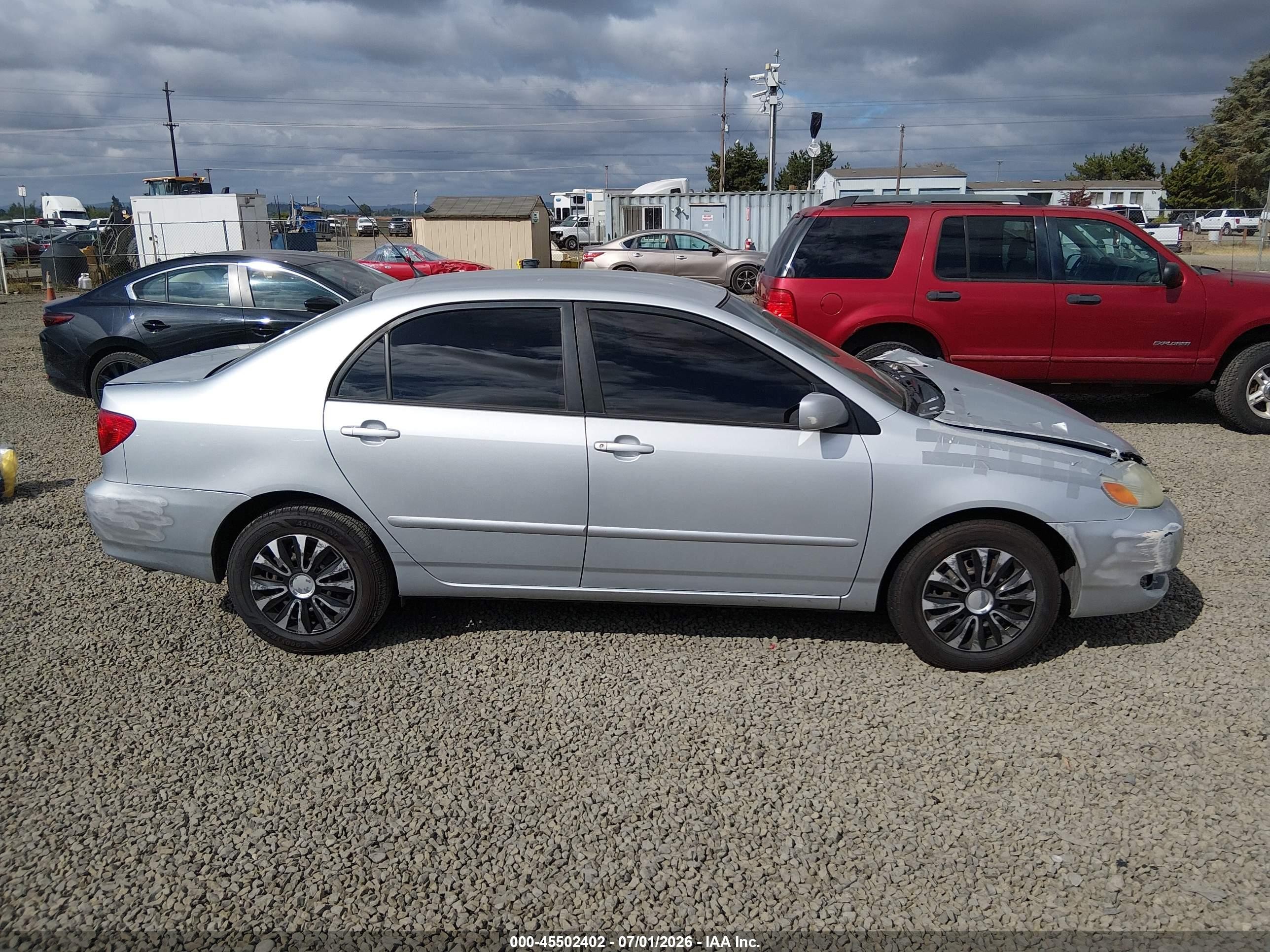 2006 Toyota Corolla Le Серый vin: 1NXBR32E06Z693111