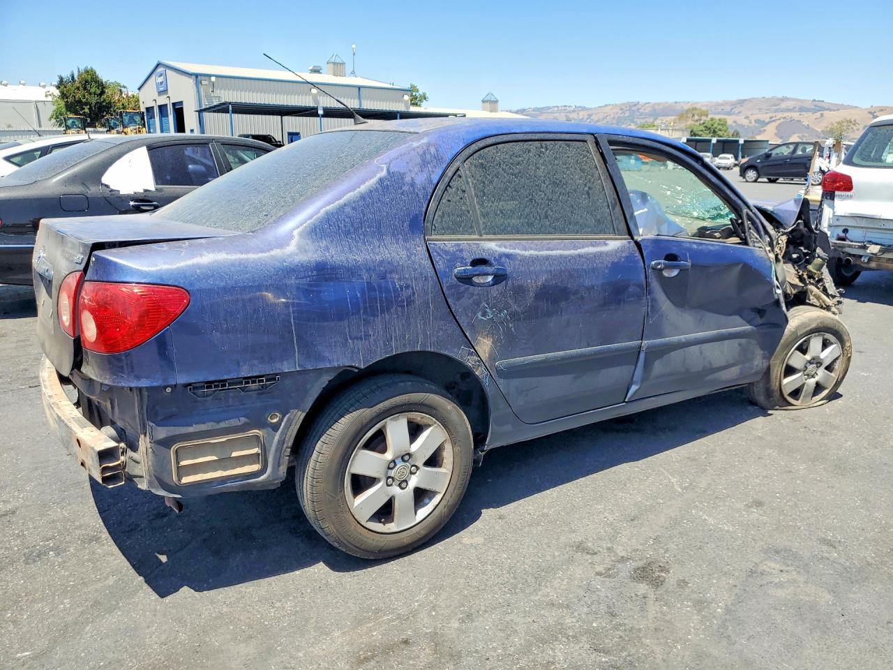 2006 Toyota Corolla Le Blue vin: 1NXBR32E06Z715592