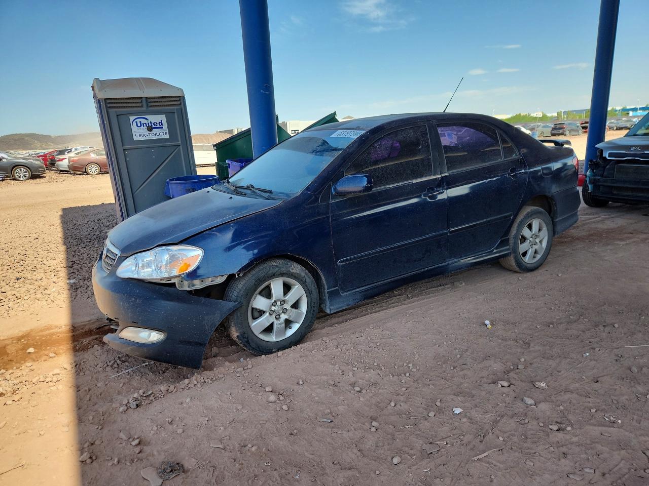 2006 Toyota Corolla S Blue vin: 1NXBR32E06Z723708