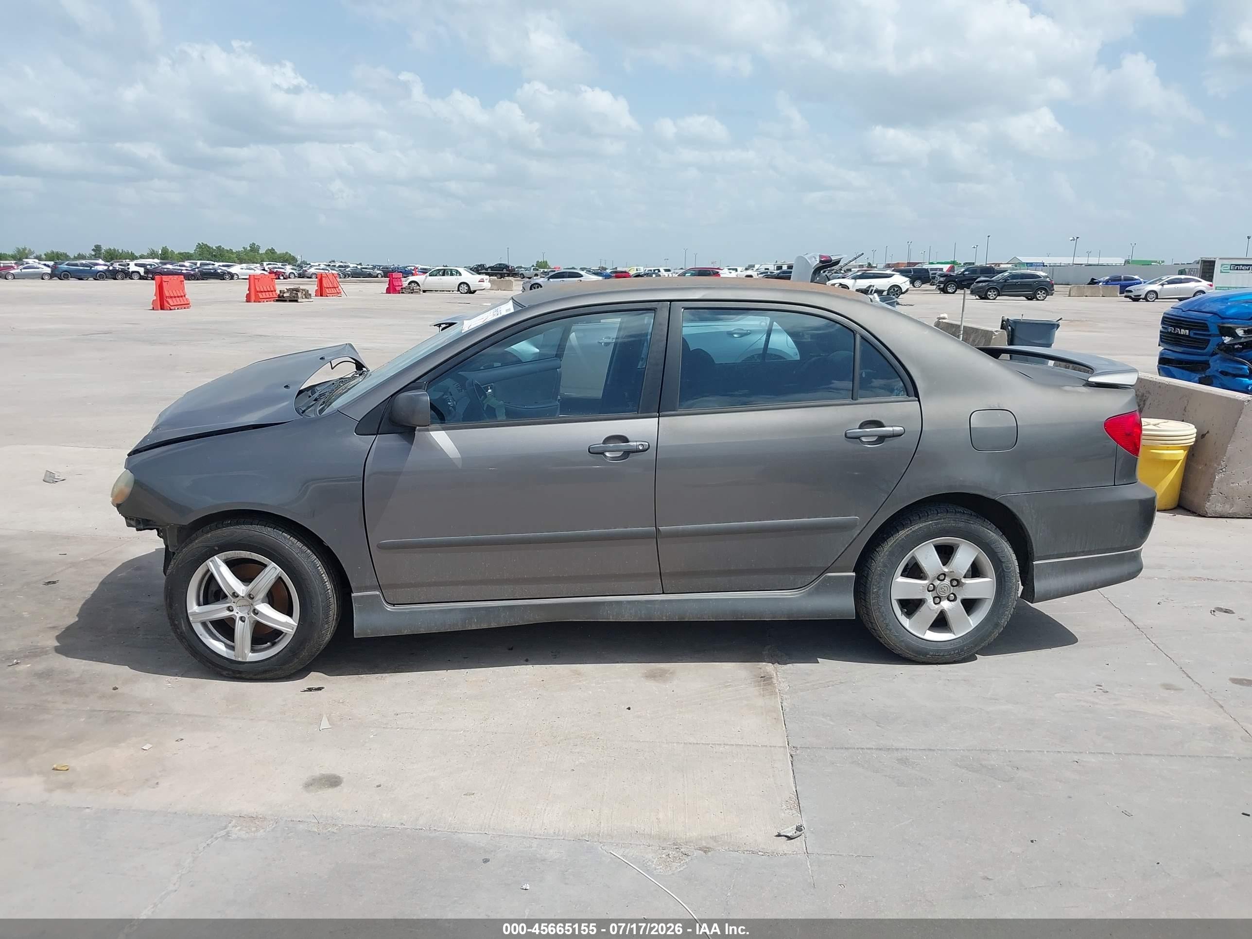 2006 Toyota Corolla S Brown vin: 1NXBR32E06Z751587