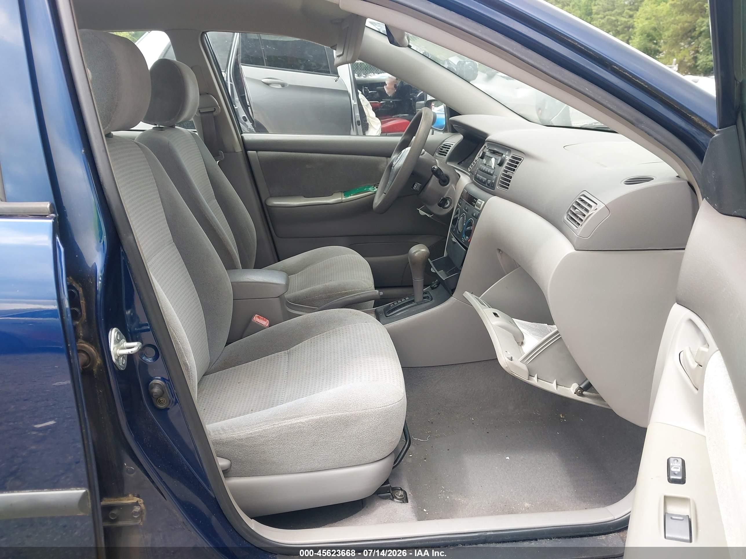2006 Toyota Corolla Ce Dark Blue vin: 1NXBR32E06Z752657