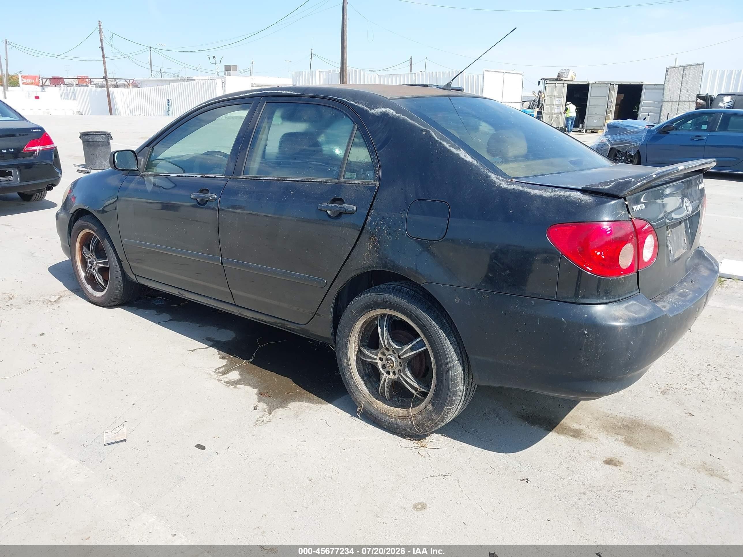2007 Toyota Corolla Le Черный vin: 1NXBR32E07Z769038