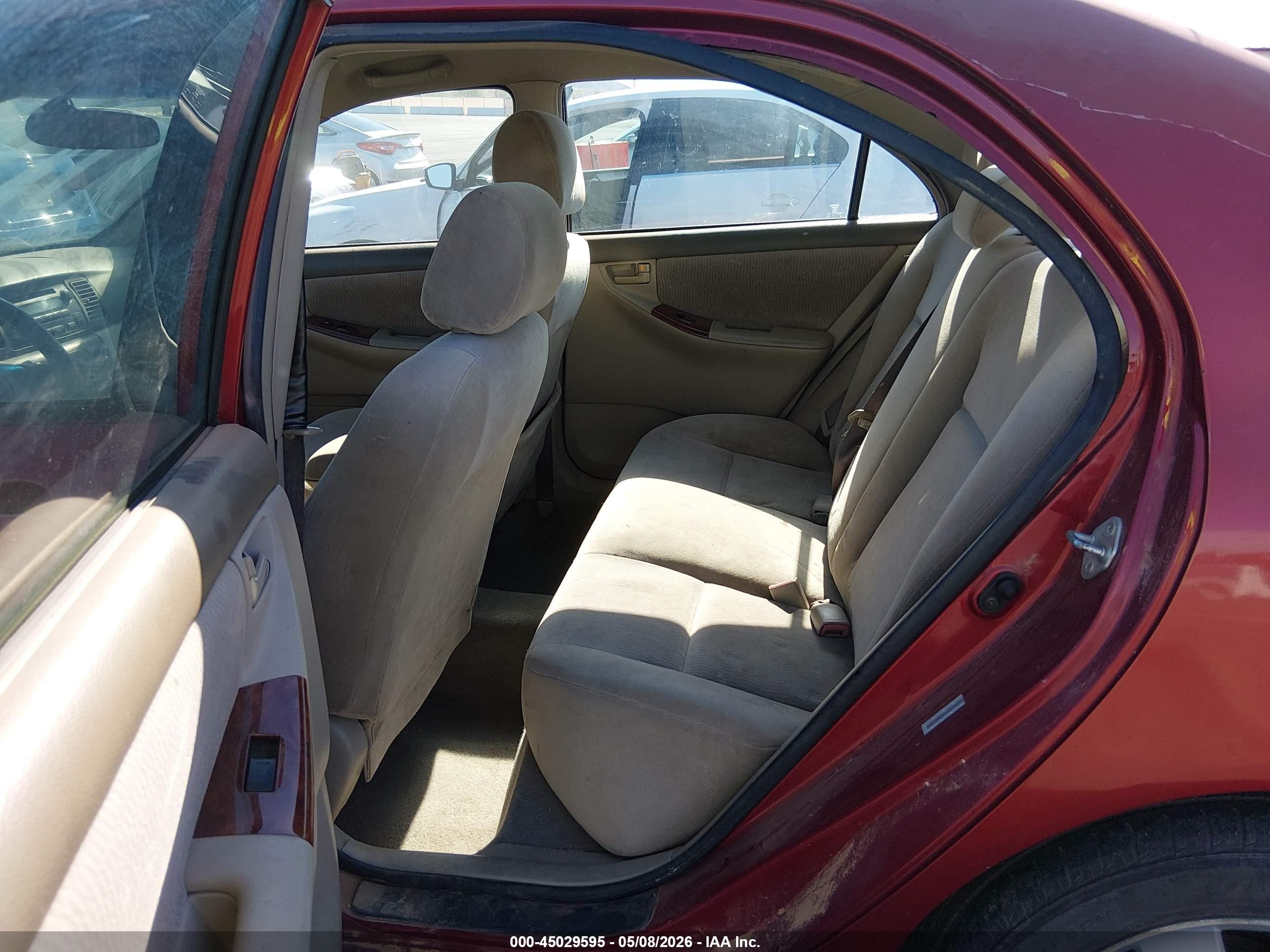 2007 Toyota Corolla Le Темно-бордовый vin: 1NXBR32E07Z785482