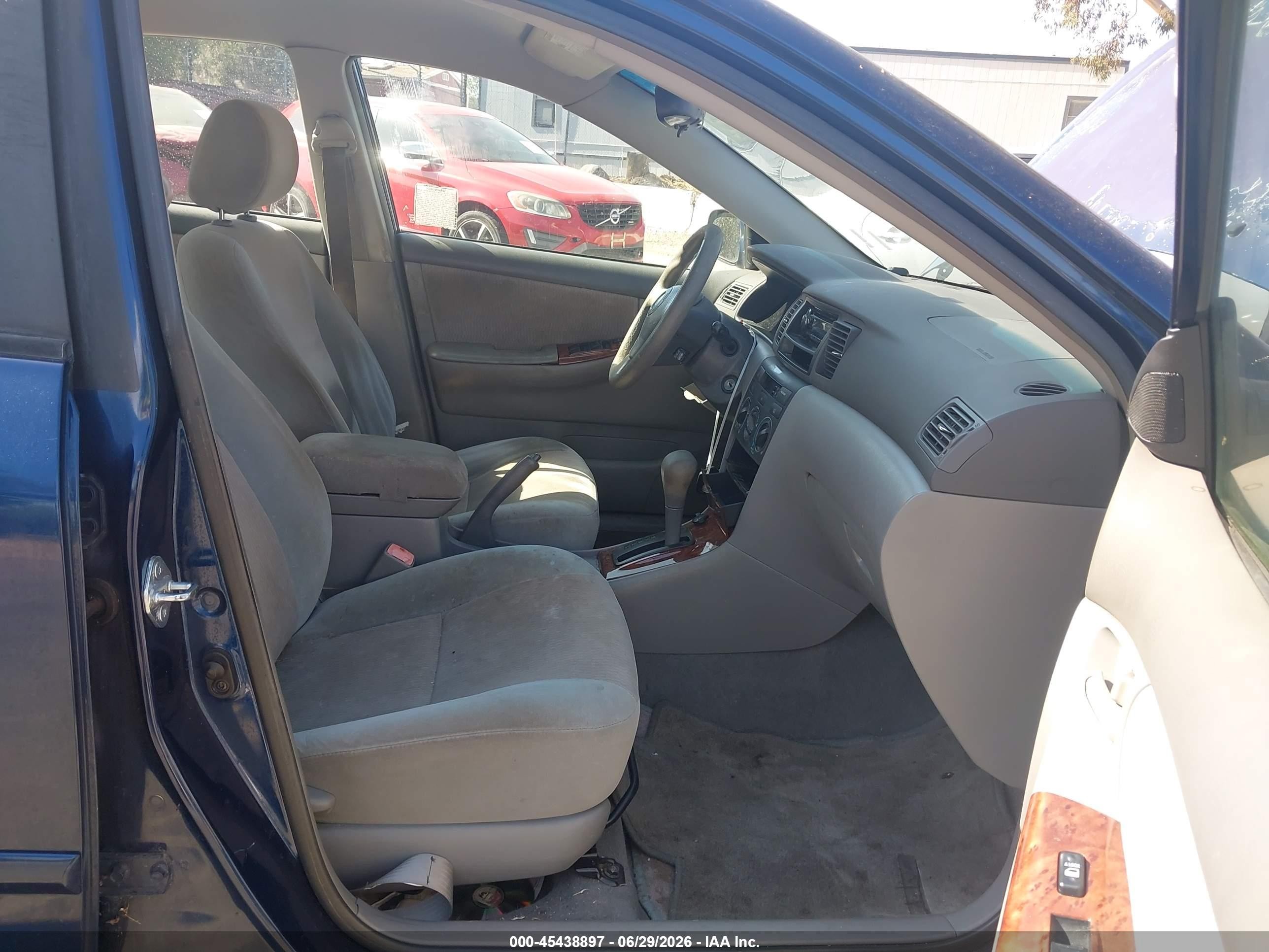 2007 Toyota Corolla Le Blue vin: 1NXBR32E07Z896985