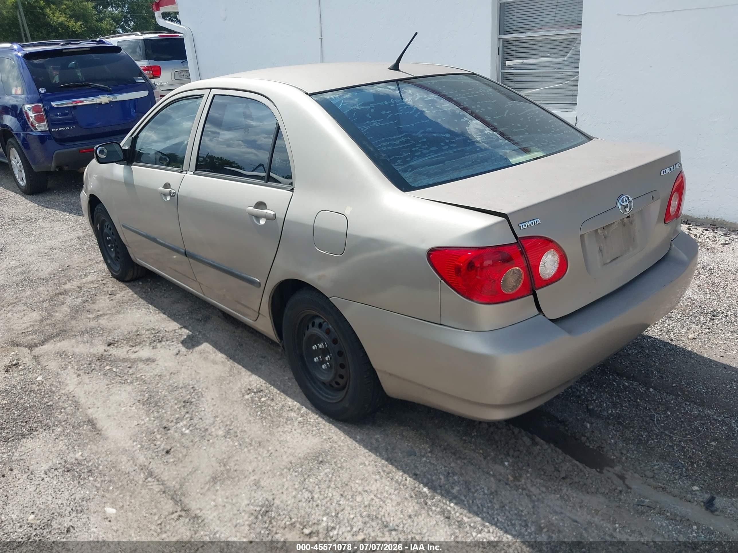 2008 Toyota Corolla Ce Gold vin: 1NXBR32E08Z009497