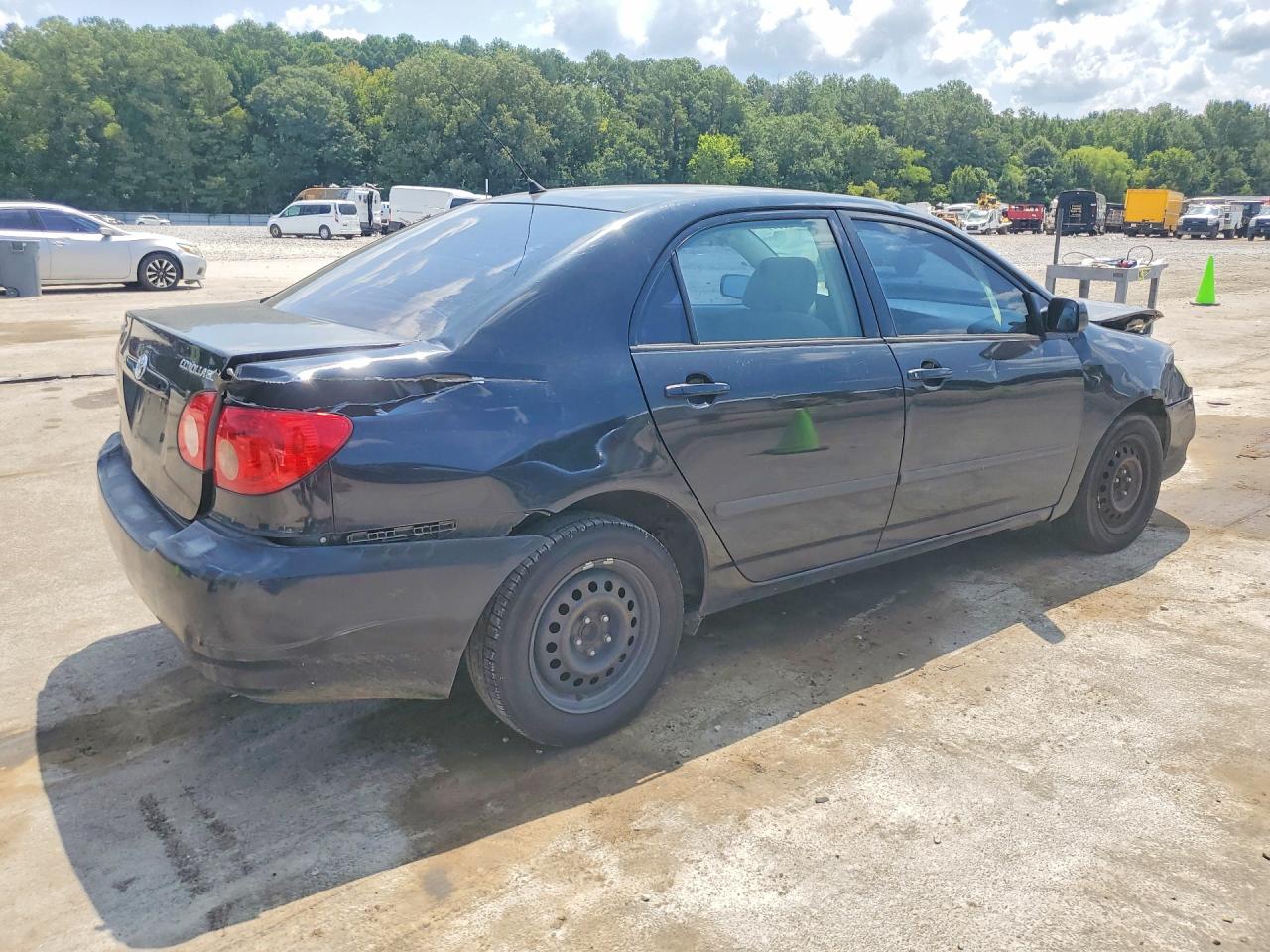 2008 Toyota Corolla Ce Black vin: 1NXBR32E08Z954871