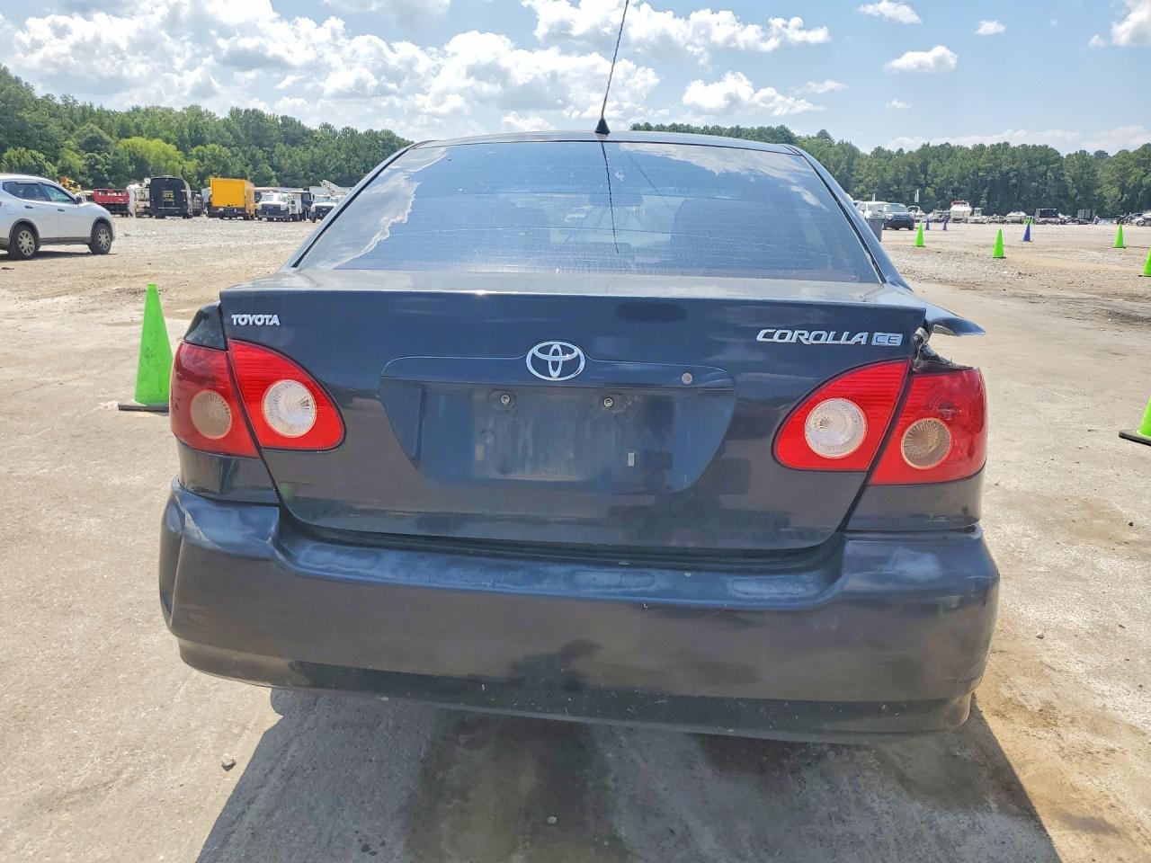 2008 Toyota Corolla Ce Black vin: 1NXBR32E08Z954871