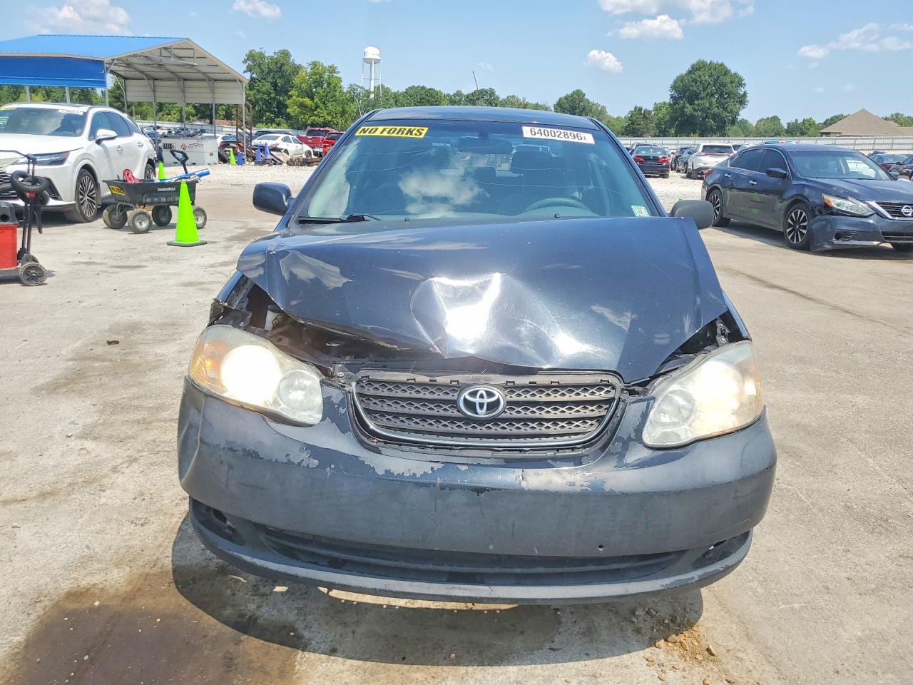 2008 Toyota Corolla Ce Black vin: 1NXBR32E08Z954871