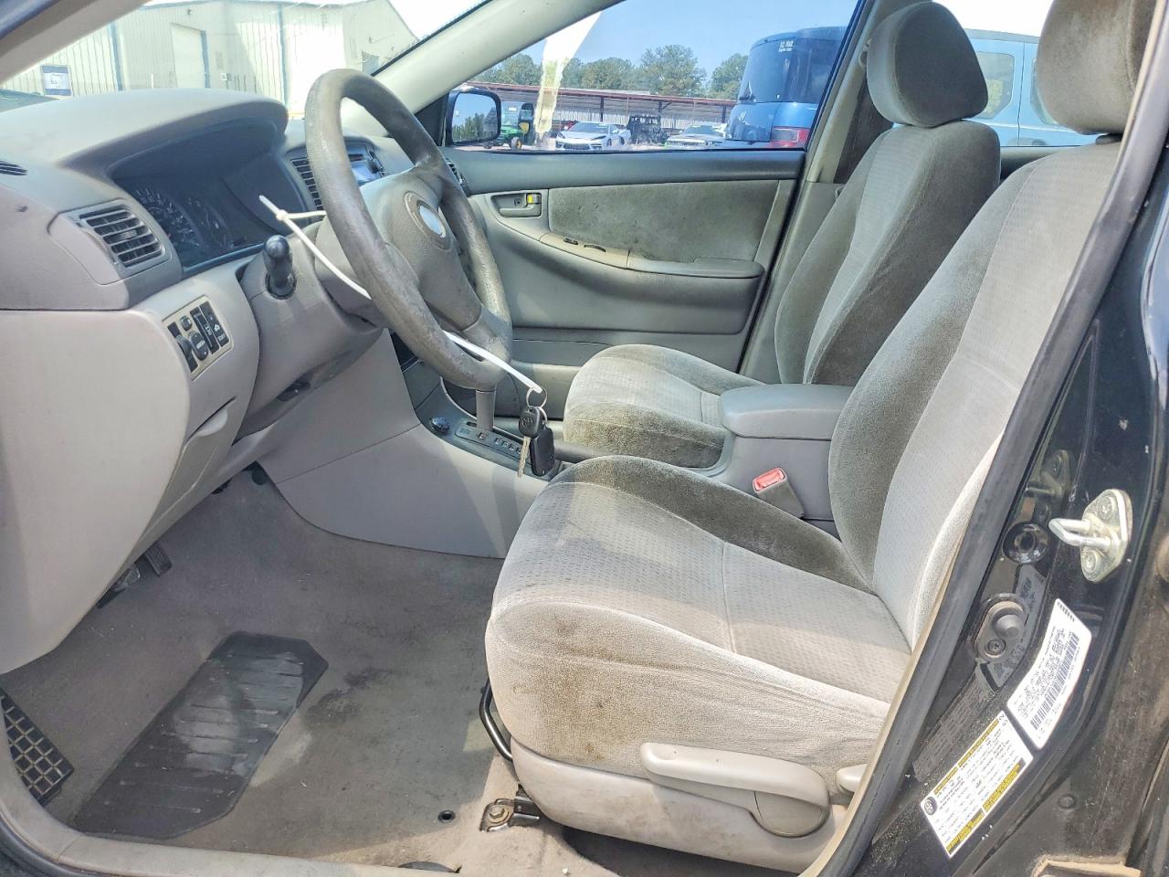 2008 Toyota Corolla Ce Black vin: 1NXBR32E08Z954871