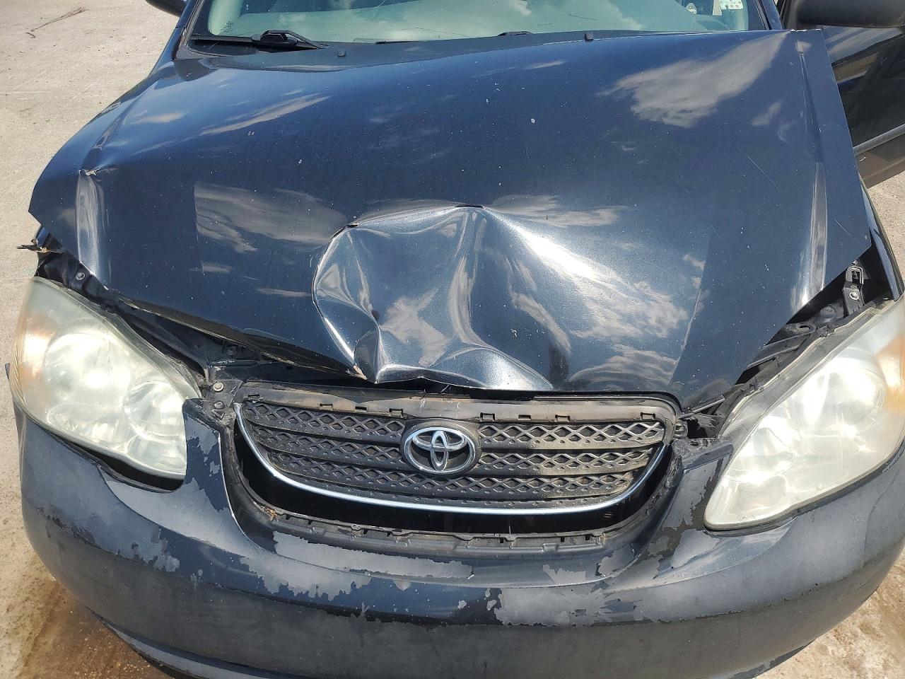2008 Toyota Corolla Ce Black vin: 1NXBR32E08Z954871