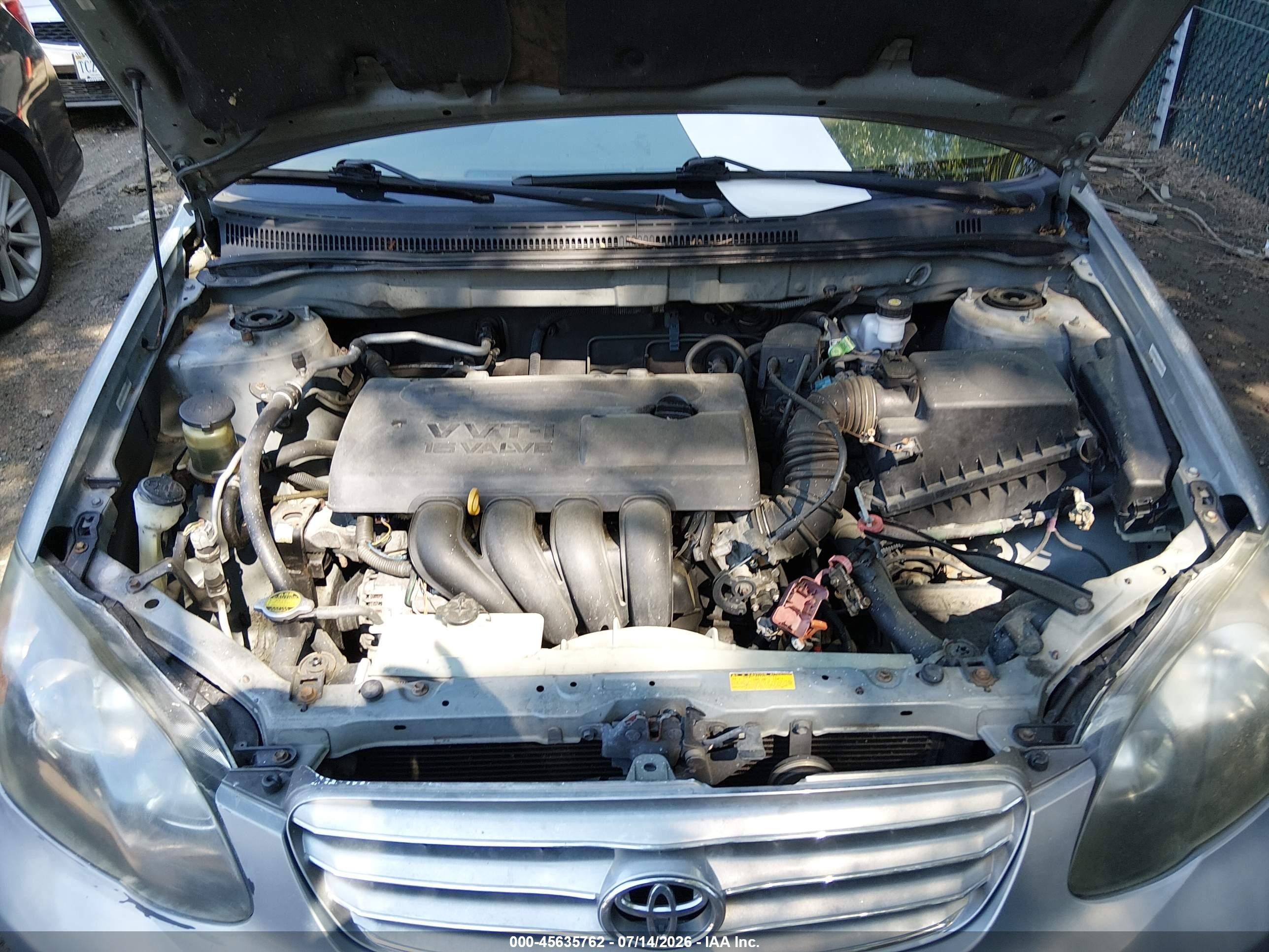 2003 Toyota Corolla Le Light Blue vin: 1NXBR32E13Z051850