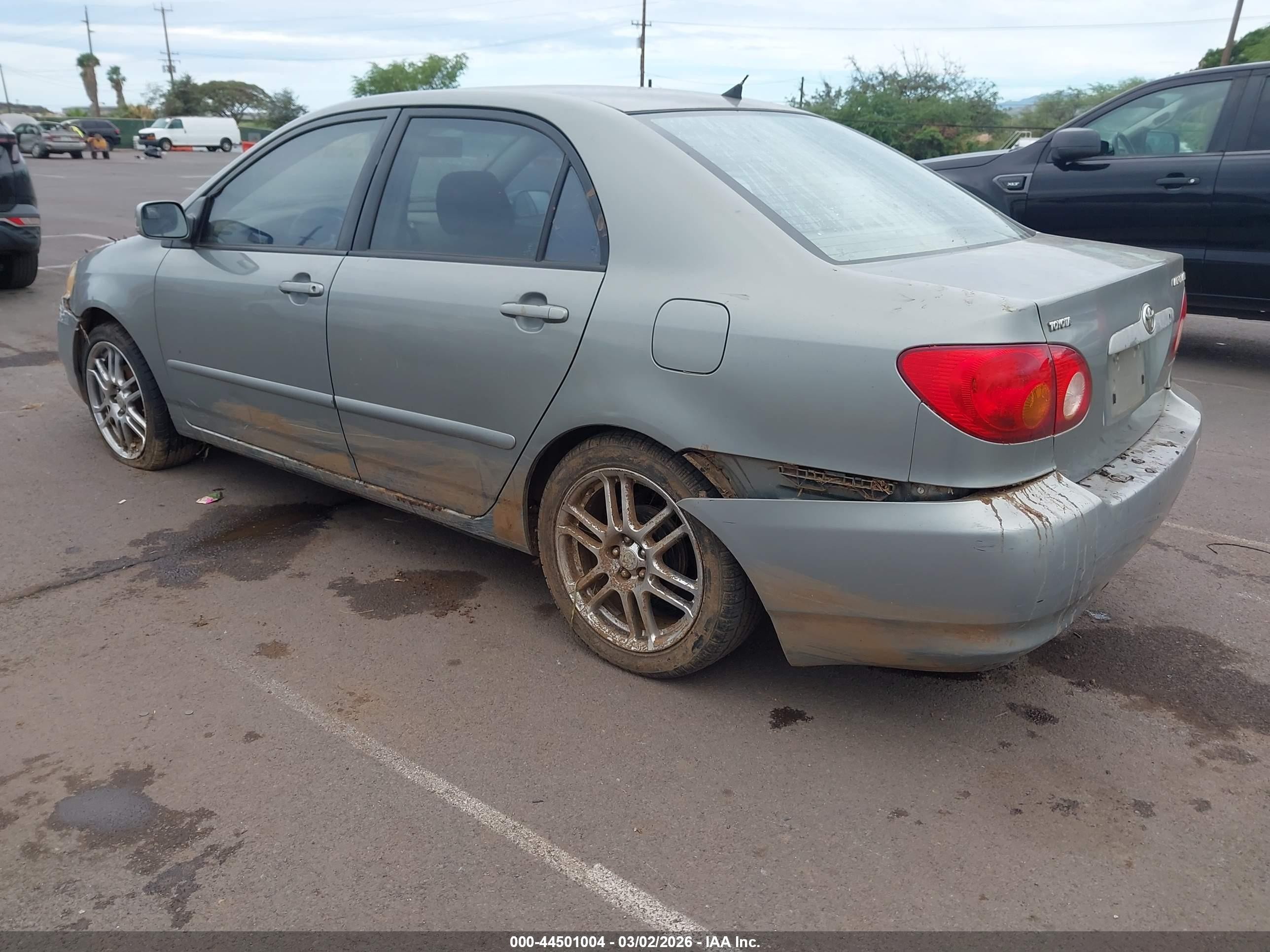 2003 Toyota Corolla Le Blue vin: 1NXBR32E13Z140267
