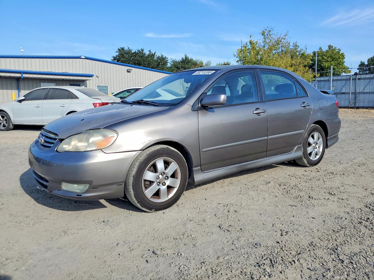 2004 Toyota Corolla S Gray vin: 1NXBR32E14Z288145