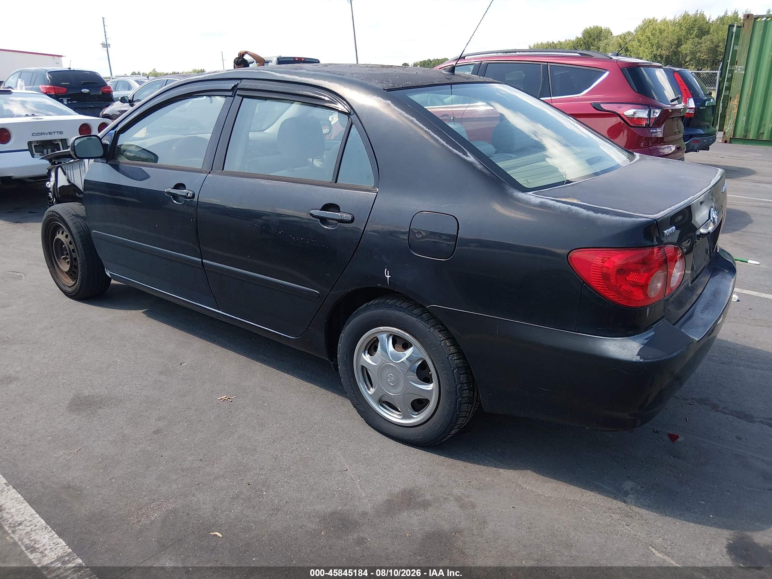 2005 Toyota Corolla Le Black vin: 1NXBR32E15Z472941