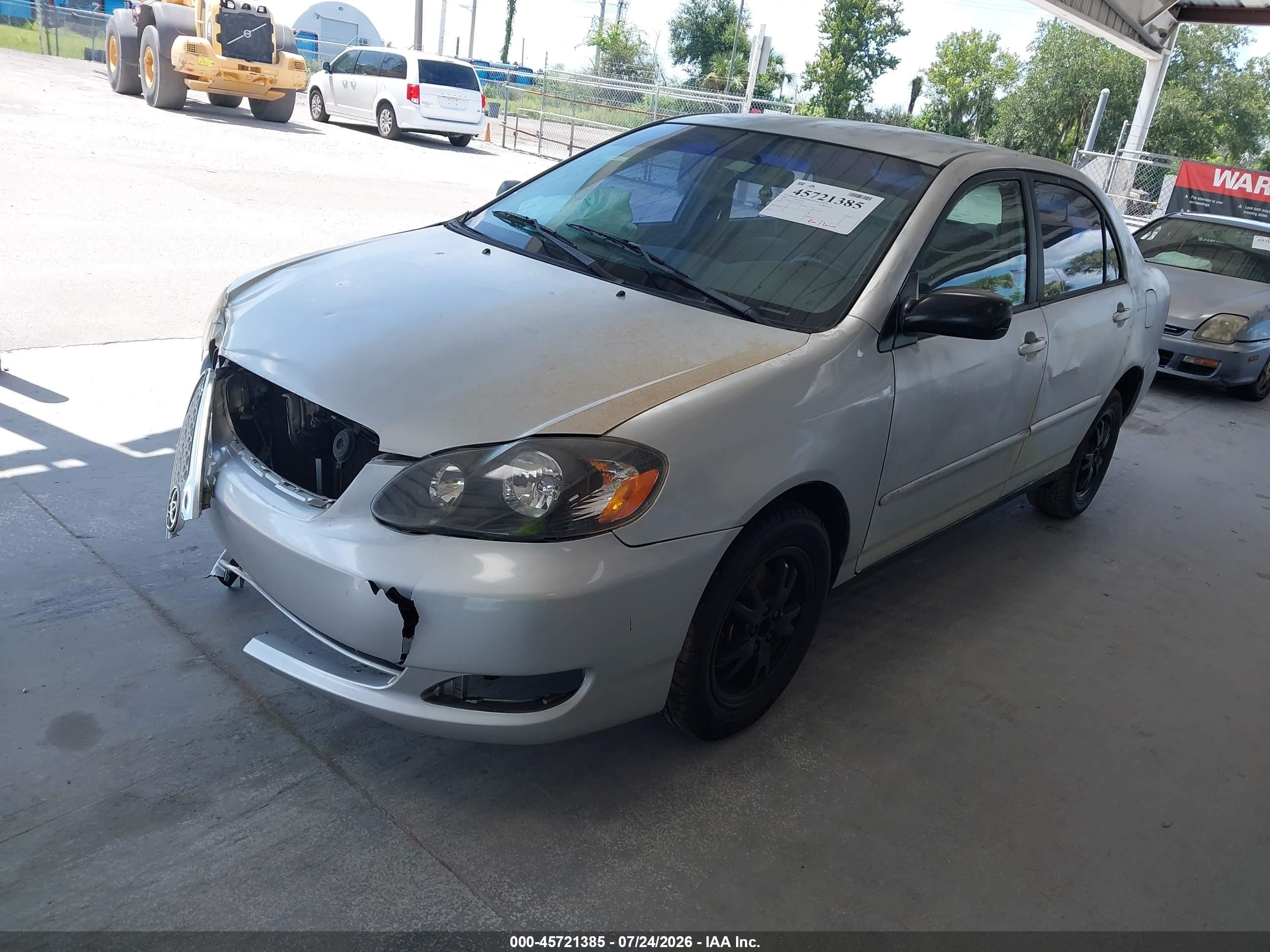 2005 Toyota Corolla Ce Серебряный vin: 1NXBR32E15Z479193