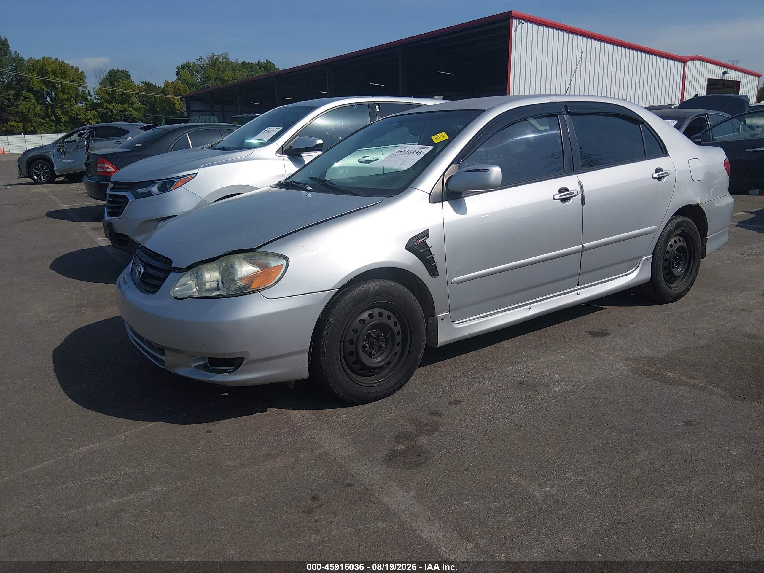 2006 Toyota Corolla Le Серебряный vin: 1NXBR32E16Z596189