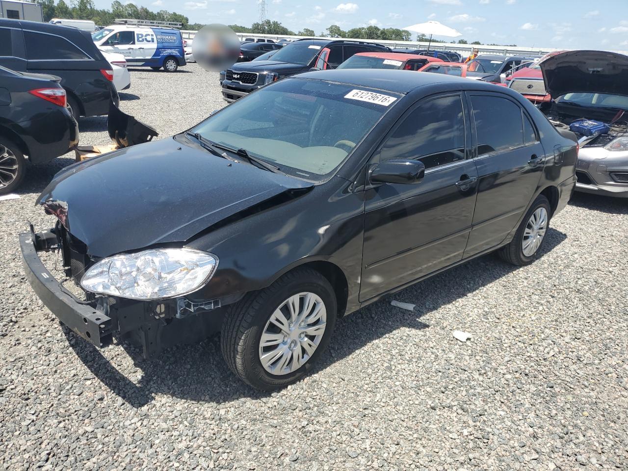 2006 Toyota Corolla Ce Black vin: 1NXBR32E16Z754756