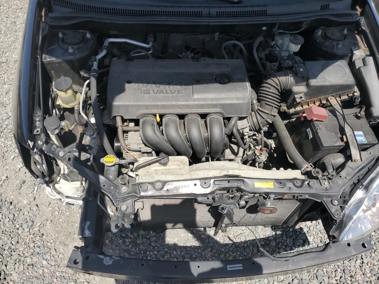 2006 Toyota Corolla Ce Black vin: 1NXBR32E16Z754756