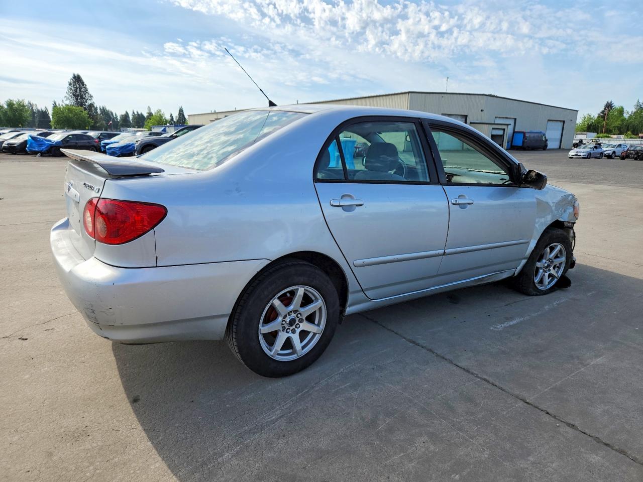 2007 Toyota Corolla Le Серебряный vin: 1NXBR32E17Z767797