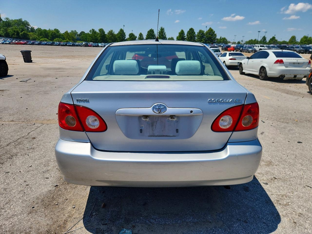 2008 Toyota Corolla Le Silver vin: 1NXBR32E18Z007810