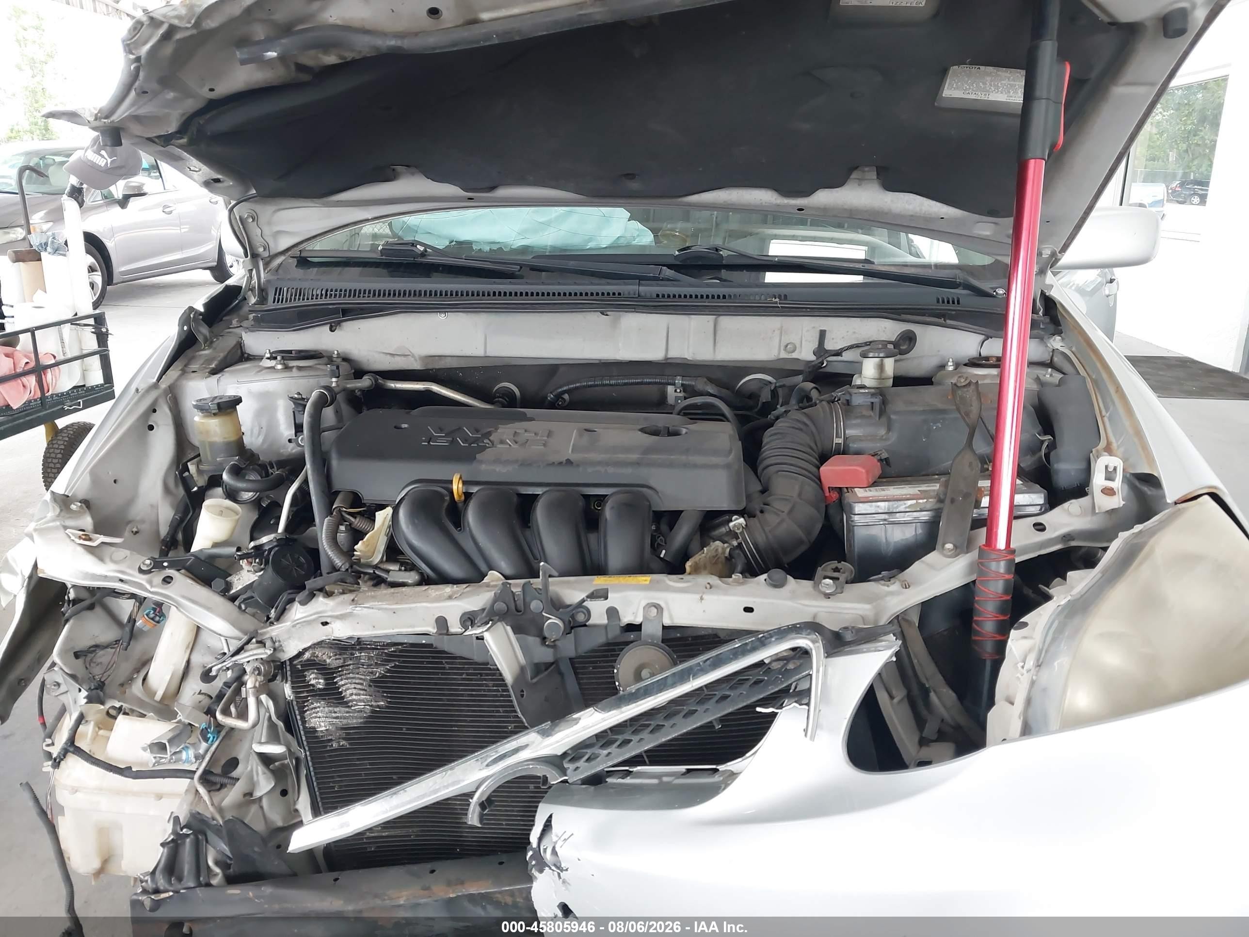 2008 Toyota Corolla S Silver vin: 1NXBR32E18Z050320