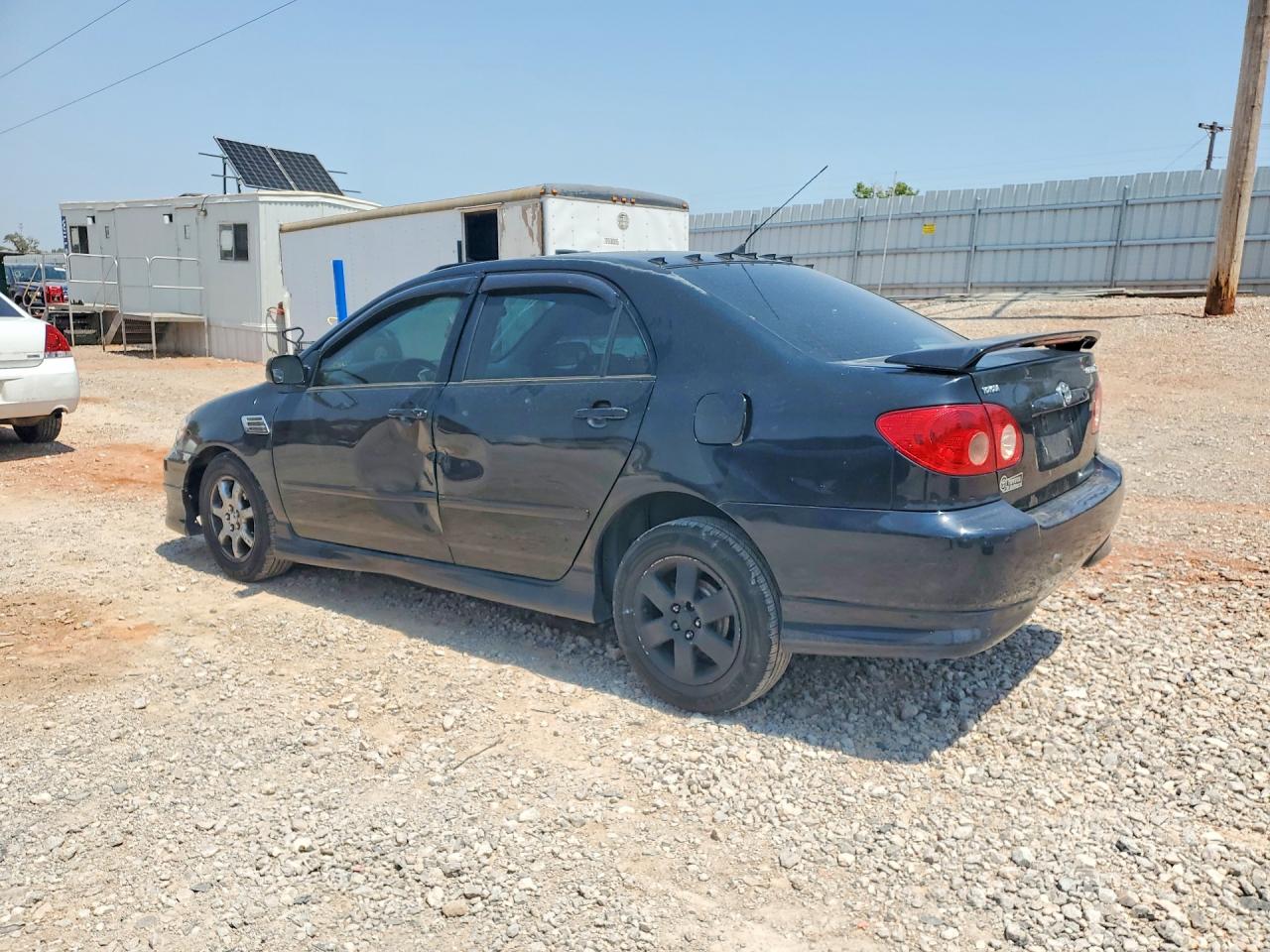 2008 Toyota Corolla S Black vin: 1NXBR32E18Z944818
