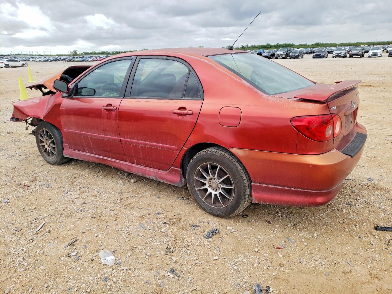 2008 Toyota Corolla S Красный vin: 1NXBR32E18Z956922
