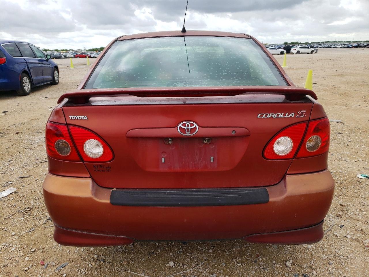 2008 Toyota Corolla S Красный vin: 1NXBR32E18Z956922