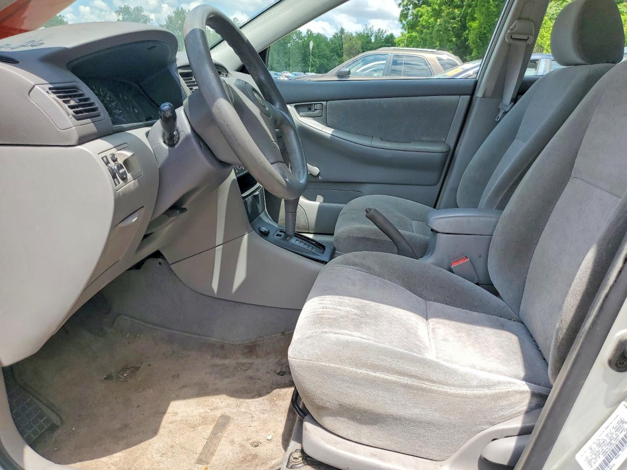 2003 Toyota Corolla Ce Silver vin: 1NXBR32E23Z015911