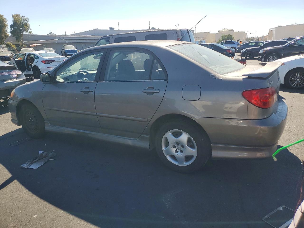 2003 Toyota Corolla S Gray vin: 1NXBR32E23Z018677
