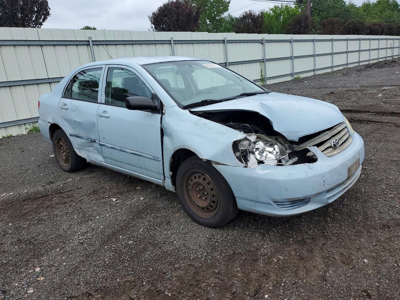 2003 Toyota Corolla Ce Синий vin: 1NXBR32E23Z077082