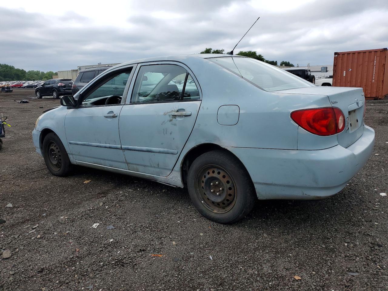 2003 Toyota Corolla Ce Синий vin: 1NXBR32E23Z077082