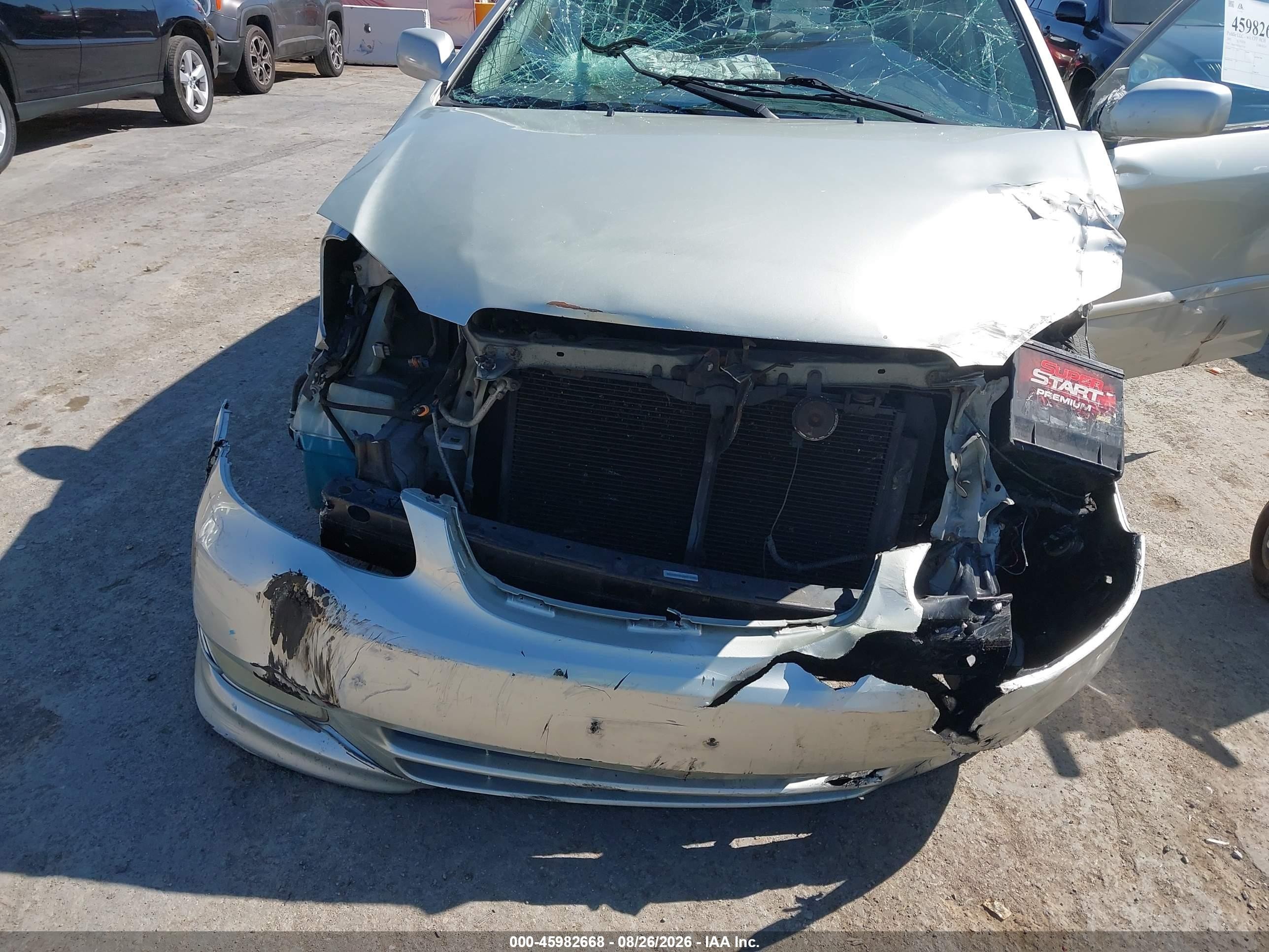 2003 Toyota Corolla S Silver vin: 1NXBR32E23Z079124